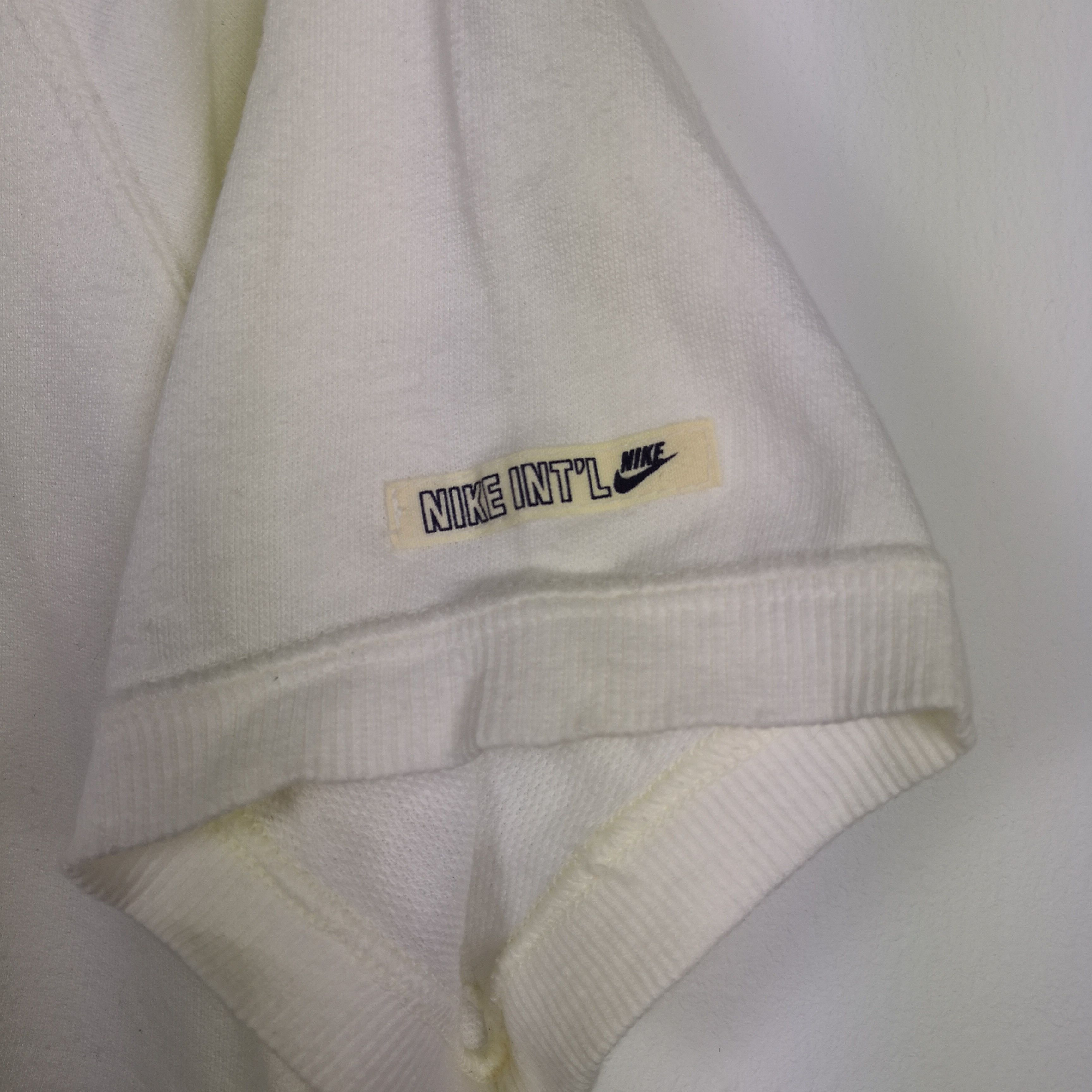 Japanese Brand × Nike × Vintage Vintage 80s Nike Sweatshirt Nike Swoosh Sweater S/S Jumper Size US M / EU 48-50 / 2 - 4 Thumbnail