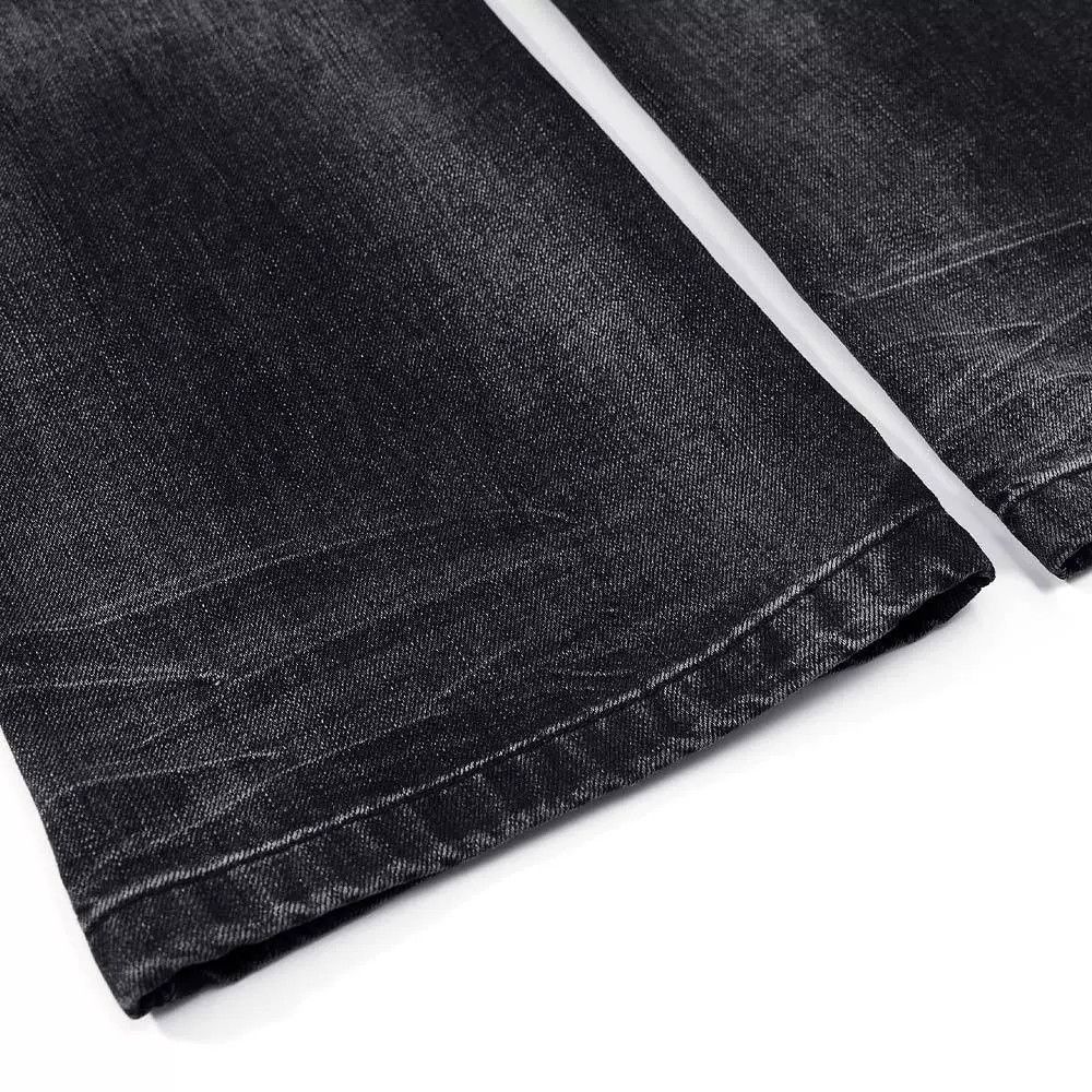 Jean Men's distressed loose hippie washed flared jeans Size US 32 / EU 48 - 5 Thumbnail
