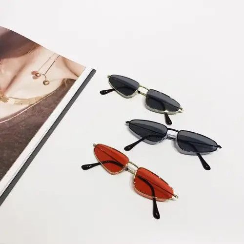 Vintage Retro punk sunglasses Size ONE SIZE - 3 Thumbnail