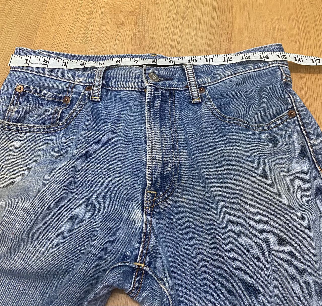 Japanese Brand Vintage Uniqlo Jeans Straight Distressed Denim Size US 30 / EU 46 - 3 Thumbnail