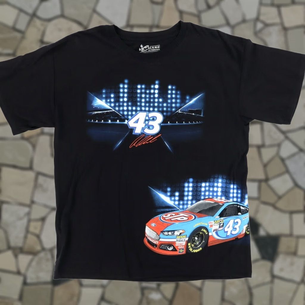 Chase Authentics Chase Authentics Aric Almirola Double Sided Solid T-Shirt Black Men's L Size US L / EU 52-54 / 3 - 1 Thumbnail
