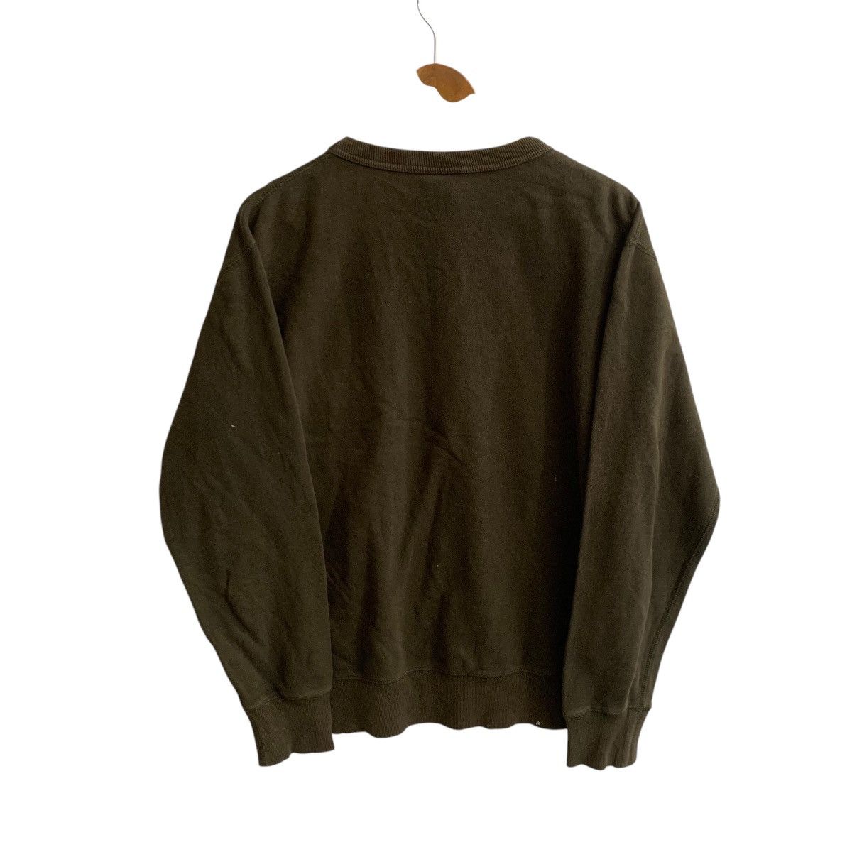 Alpha Industries × Vintage Vintage Alpha Industries Sweatshirt Army Style Rare Large Size US L / EU 52-54 / 3 - 4 Thumbnail