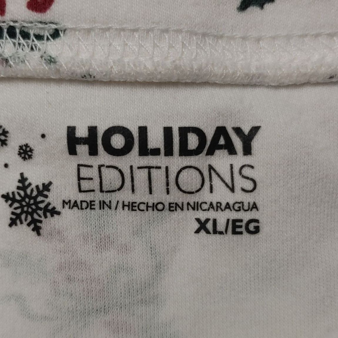 Other Holiday Editions Women's White Long Sleeve XMAS Turtle Neck Size XL / US 12-14 / IT 48-50 - 3 Thumbnail