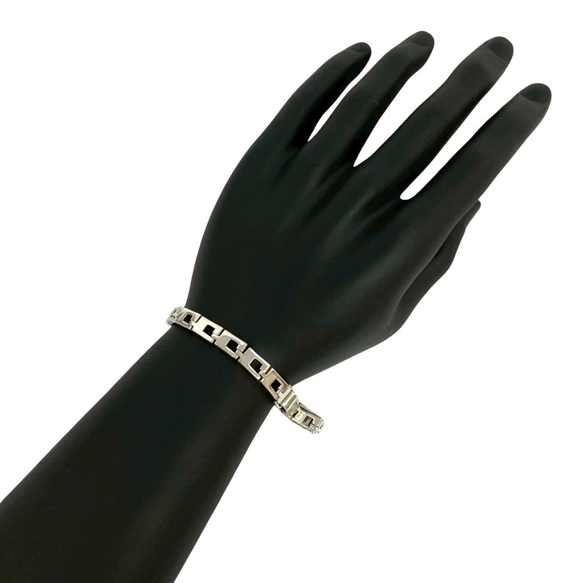 Gucci GUCCI G-Shape Bracelet in Sterling Silver (925) - Bracelet/Bangle, (c95-4) Size ONE SIZE - 1 Thumbnail