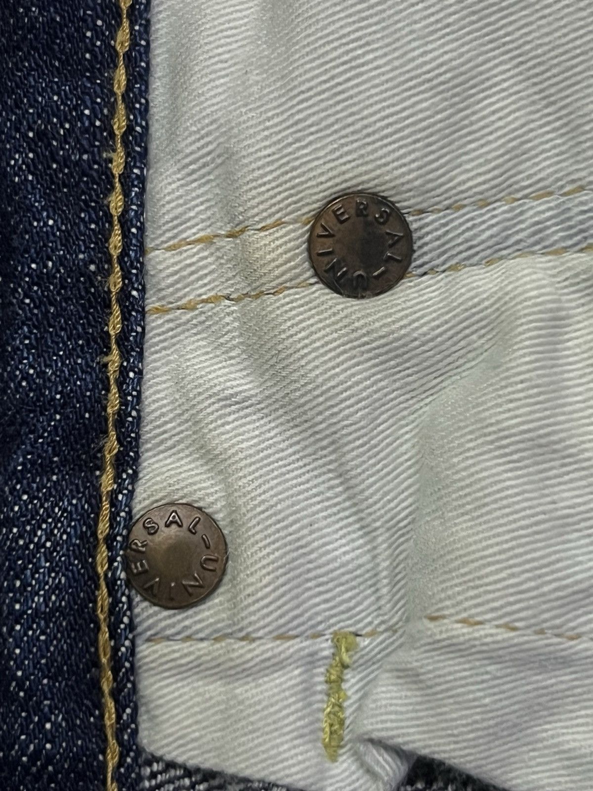 Eternal Vintage ETERNAL Japanese Denim | Vintage Faded Honeycomb Size US 33 - 11 Thumbnail