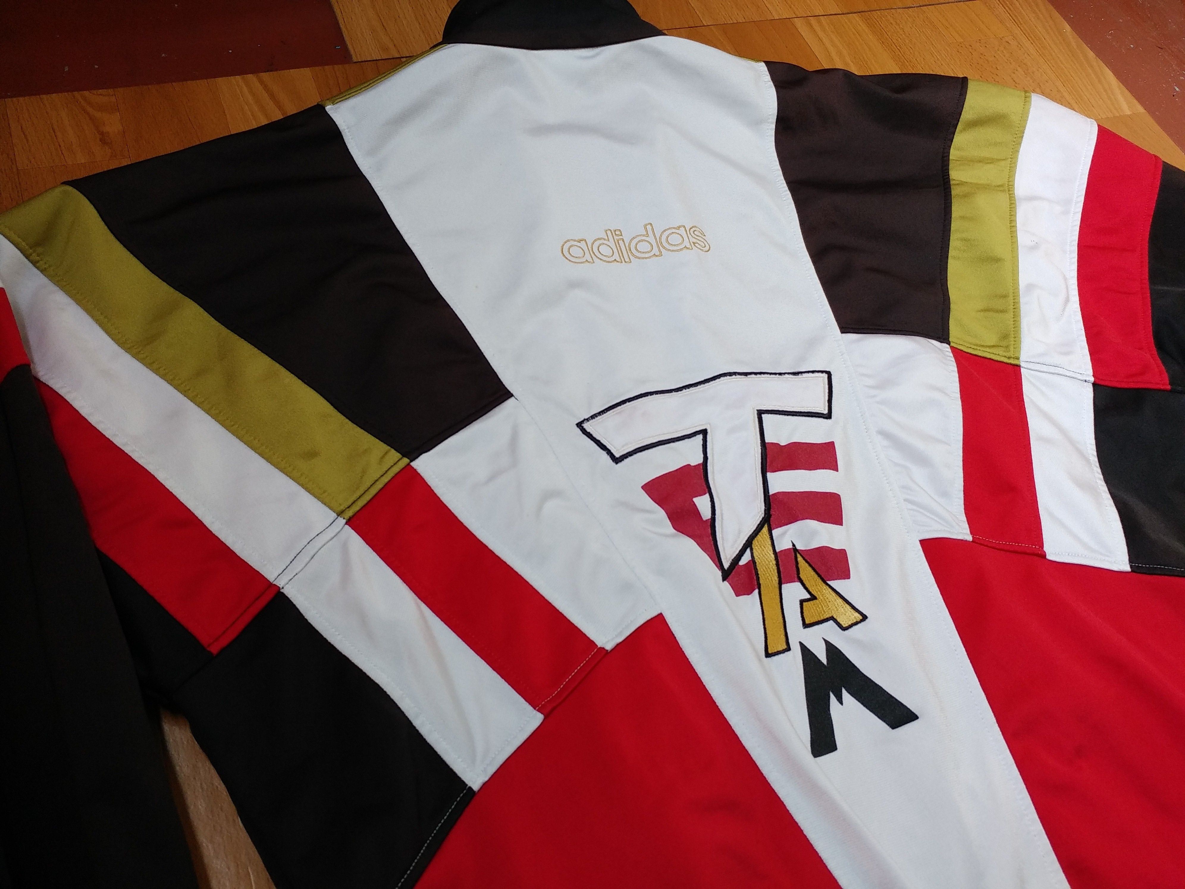 Adidas × Vintage ADIDAS jacket, vintage Adidas Team 90s hip hop 1990s size L Size US L / EU 52-54 / 3 - 7 Thumbnail