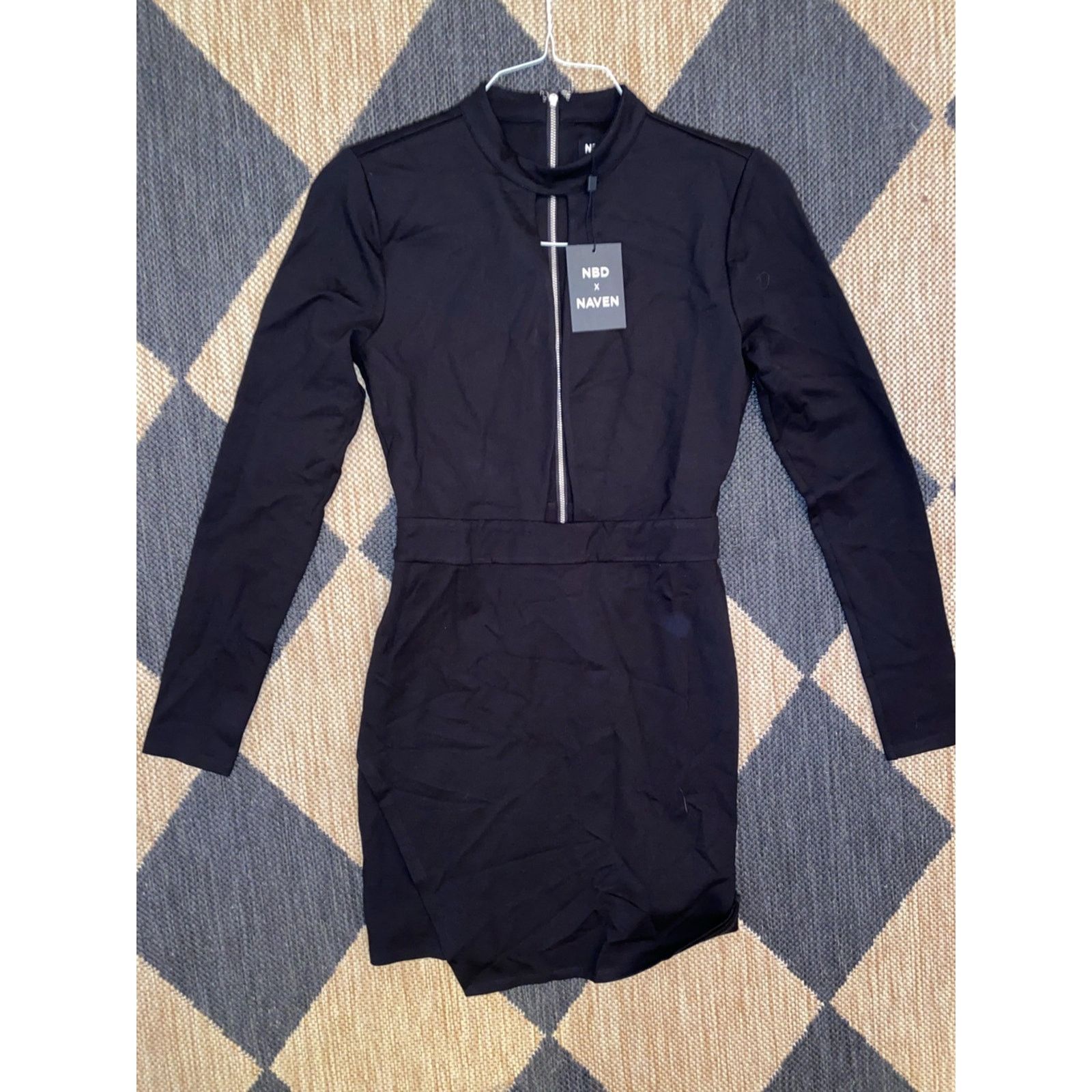 REVOLVE New! Revolve NBD x Naven $225 Black Cutout Dress Bodycon S Size S / US 4 / IT 40 - 2 Thumbnail