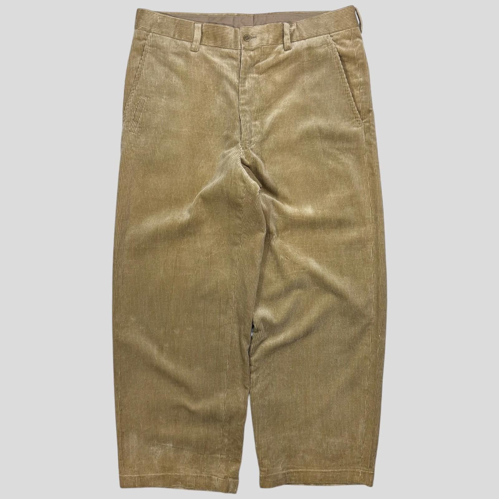 Issey Miyake Issey Miyake 1988 Cotton Label Jumbo Cord Trousers - 4 (L) Size US 35 - 1 Thumbnail
