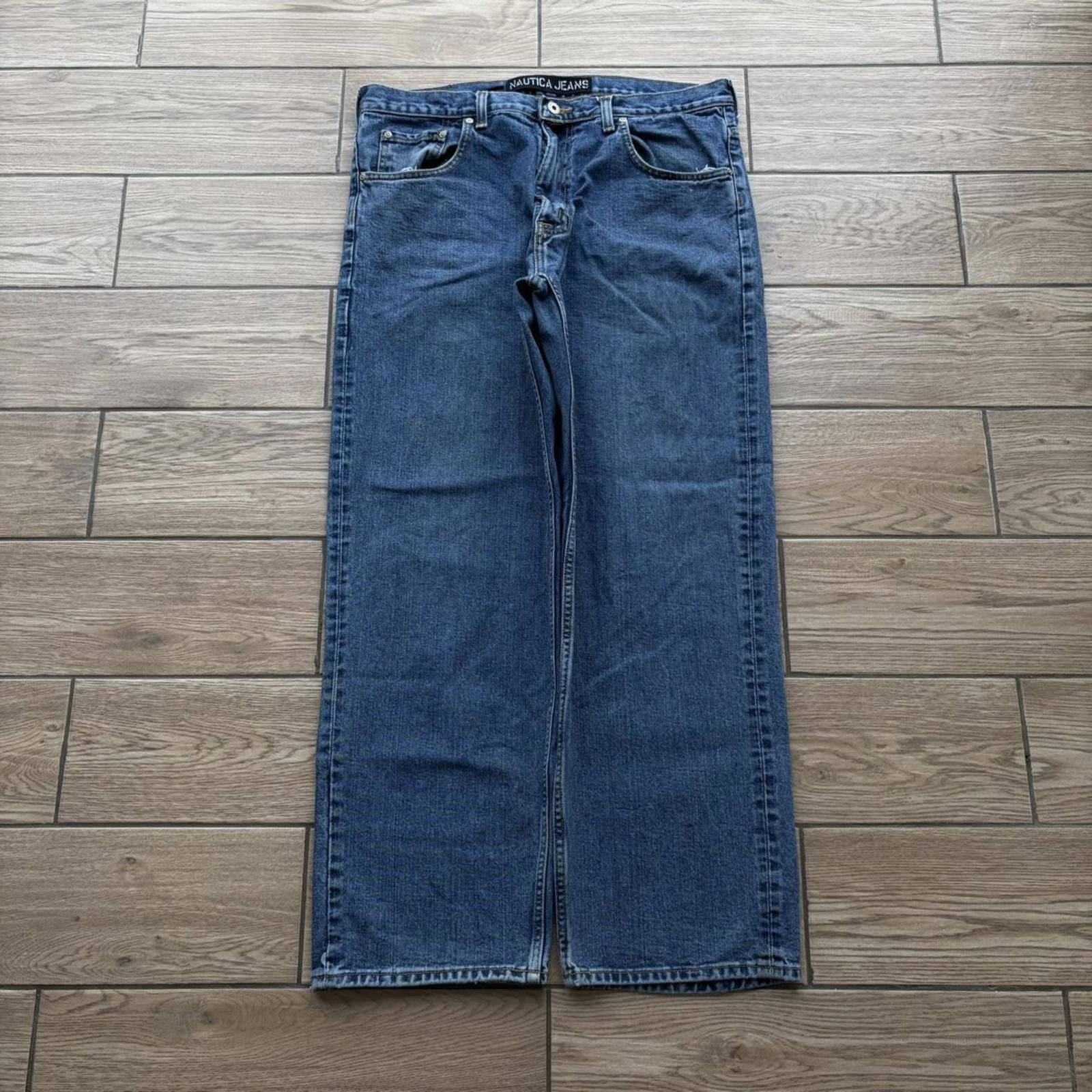 Nautica Y2K Nautica Jeans Baggy Skater Denim Jeans Size US 36 / EU 52 - 4 Thumbnail