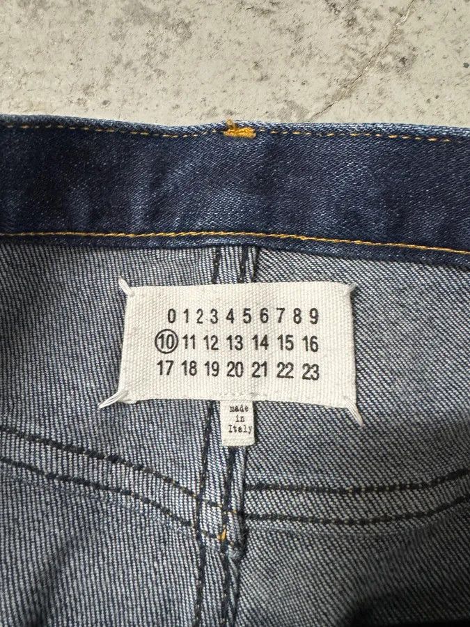 Maison Margiela × Vintage Aw2016 Maison Margiela Brut Denim Slim Jeans Size US 31 - 3 Thumbnail