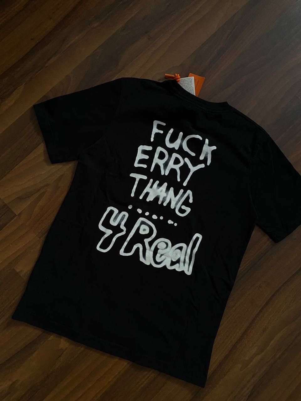 Heron Preston Heron Preston Fuck Erry Black Tee Size US XS / EU 42 / 0 - 2 Thumbnail