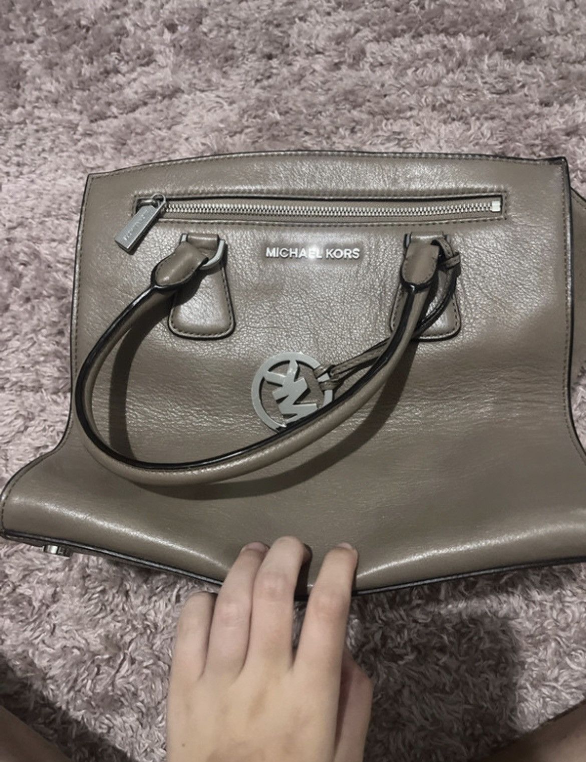 Michael Kors Brown leather handbag Size ONE SIZE - 2 Thumbnail