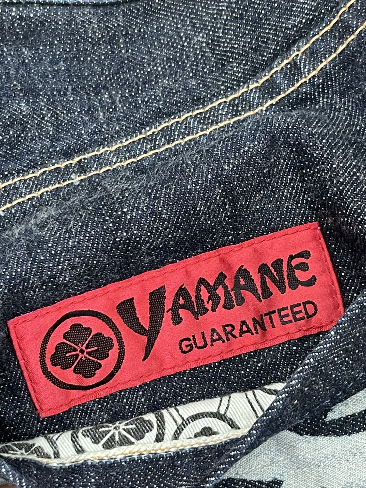 Evisu Wide Loose Jeans Y2K Evisu Yamane Handpainted 3🟦 Size US 33 - 19 Thumbnail