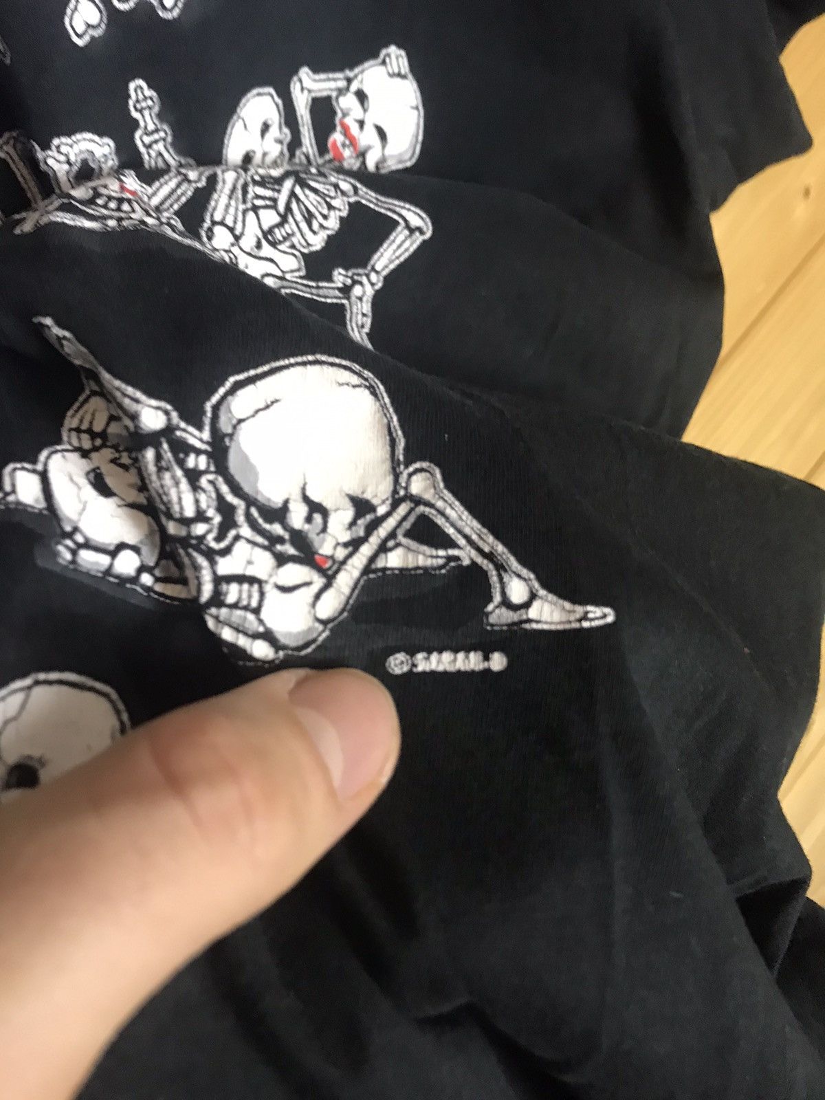 Vintage Katacombes Kamasutra bones t shirt Size US M / EU 48-50 / 2 - 7 Thumbnail
