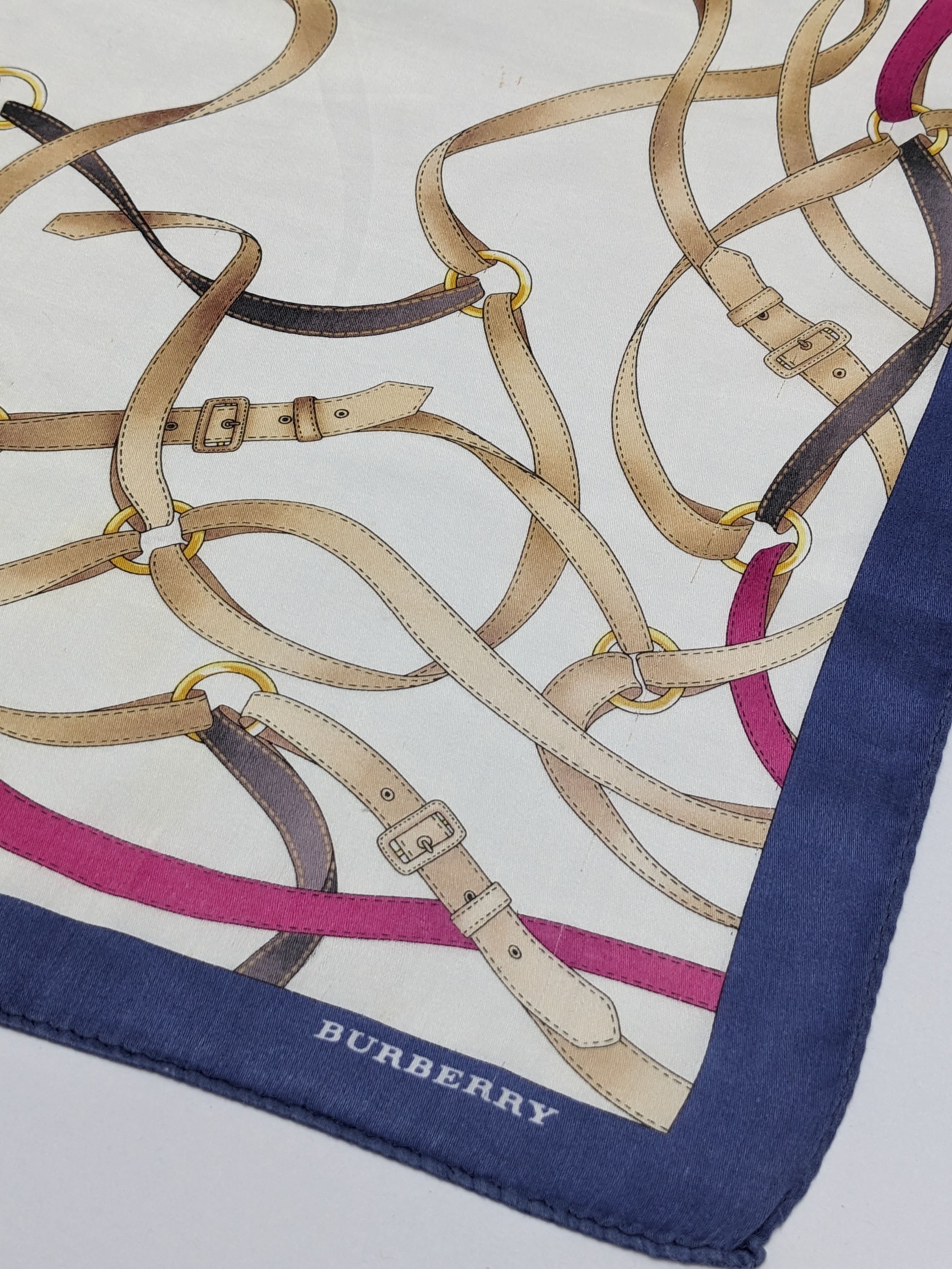 Burberry Burberry Handkerchief Equestrian Belt Strap Size ONE SIZE - 3 Thumbnail