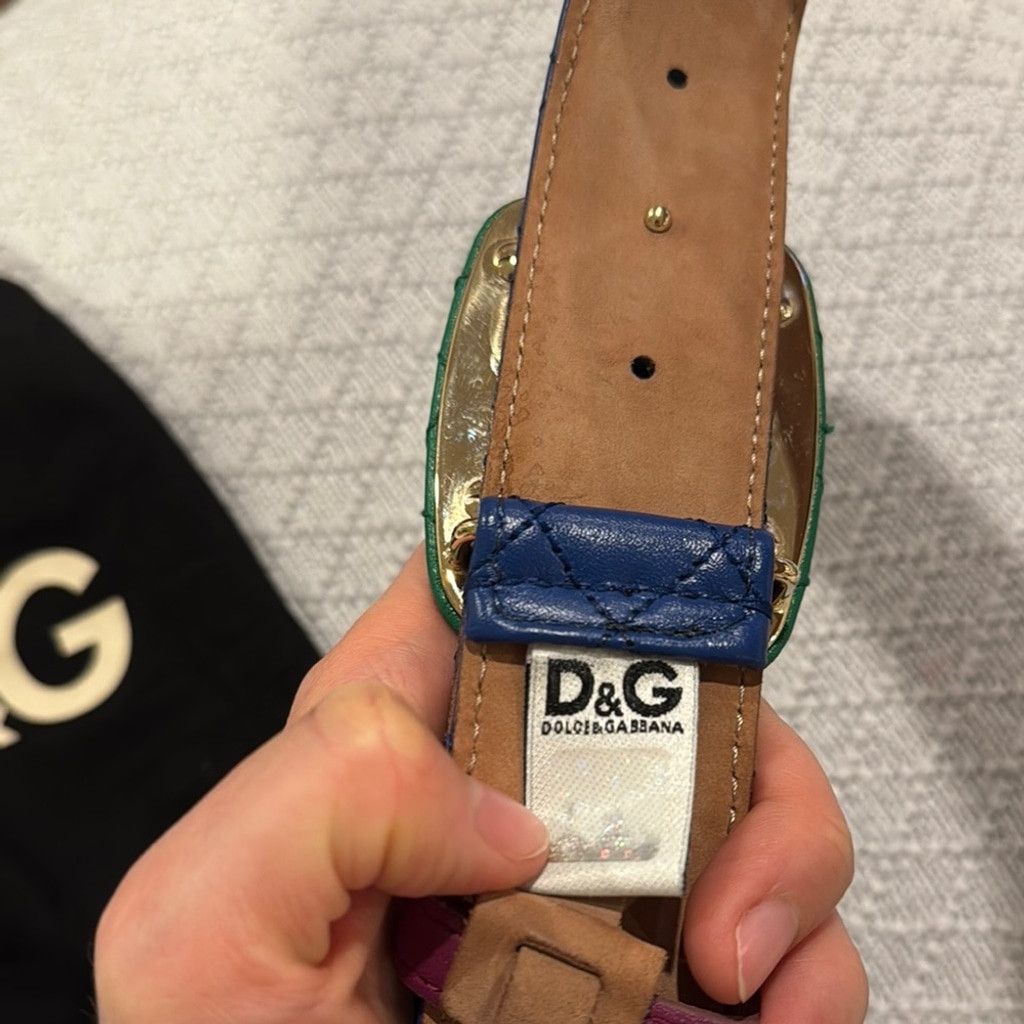 Dolce & Gabbana D&G belt 80cm/32inches Size ONE SIZE - 6 Thumbnail