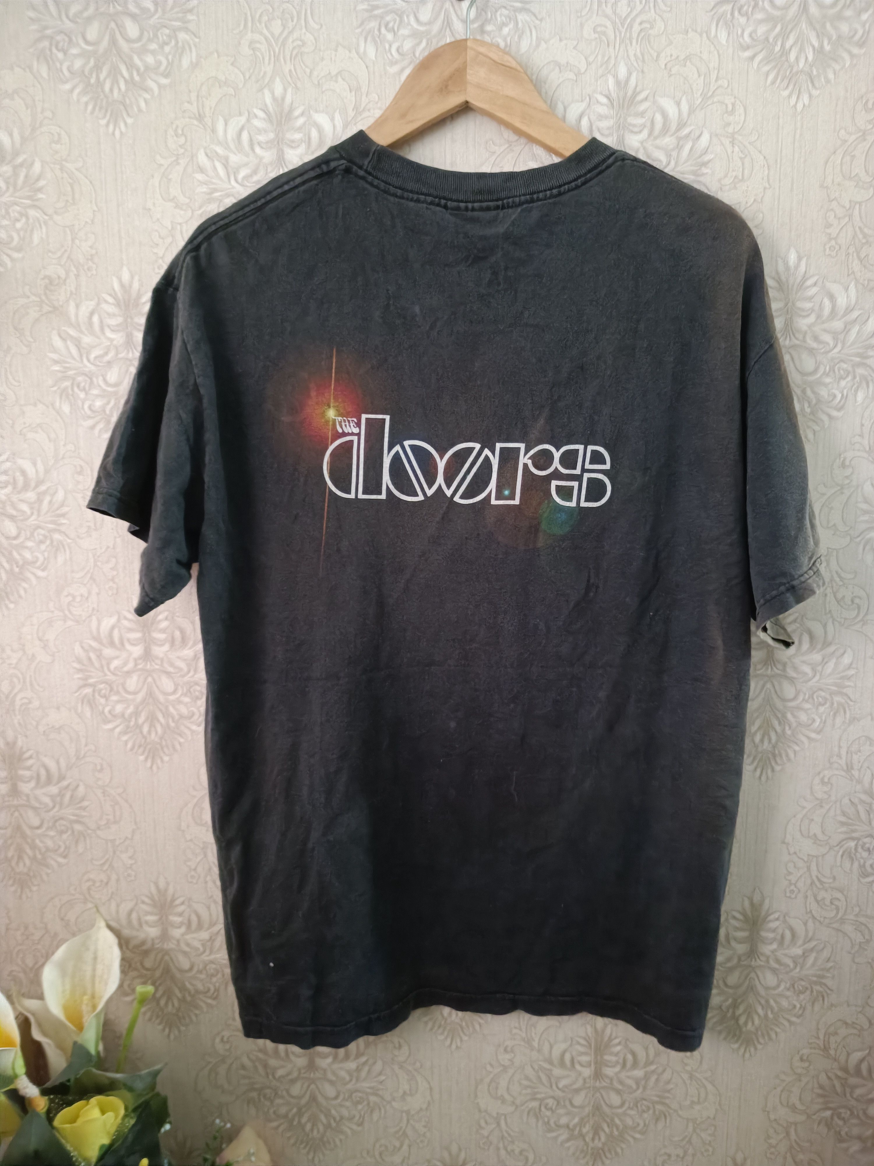 Band Tees ♦️Vintage The Doors T Shirt Faded Unevenly Size US L / EU 52-54 / 3 - 2 Thumbnail