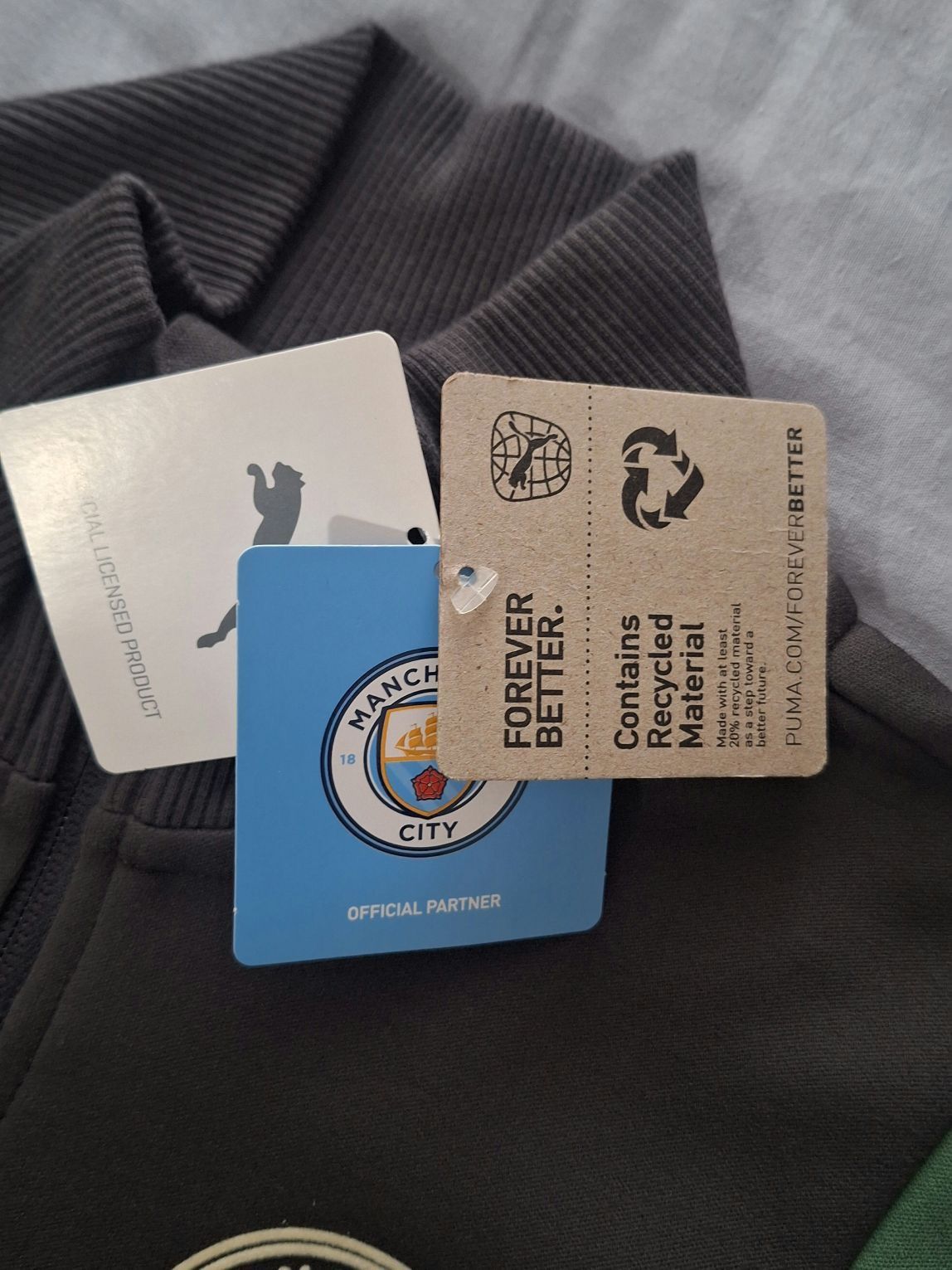 Puma PUMA x Manchester City FTBL Archive TRACK JACKET Size US XS / EU 42 / 0 - 6 Thumbnail