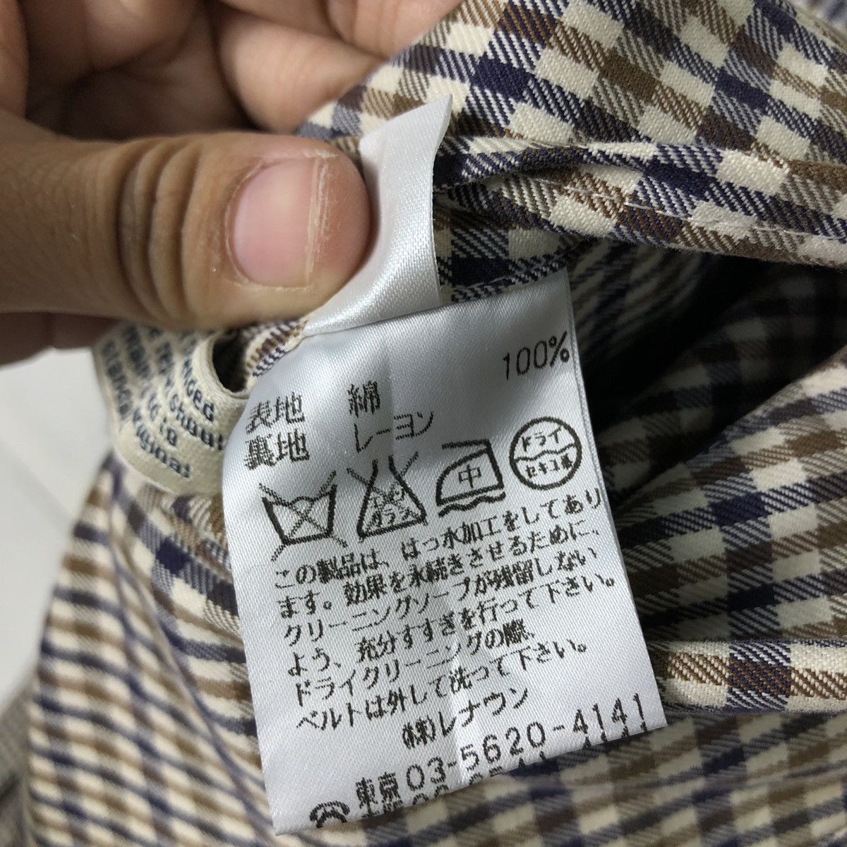 Aquascutum 🔥Long Jacket Aquascutum Made in England Nova Check Design Size US M / EU 48-50 / 2 - 23 Thumbnail