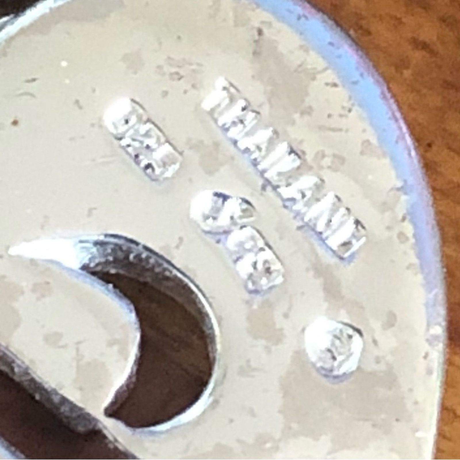 Vintage Vintage sterling monogram initial “L” heart pendant necklace Size ONE SIZE - 4 Thumbnail