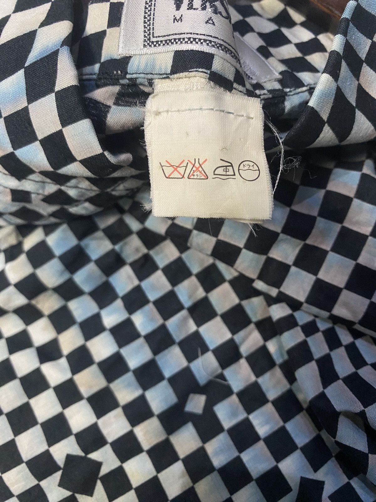 Versace Versace Shirt checkerboard Vintage Size US M / EU 48-50 / 2 - 9 Thumbnail