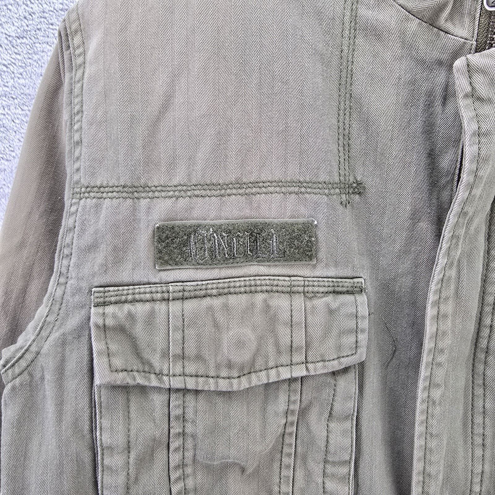 O'Neill Vintage O'Neill Military Jacket Large Sherpa Lined Y2K FLAWS Size US L / EU 52-54 / 3 - 8 Thumbnail