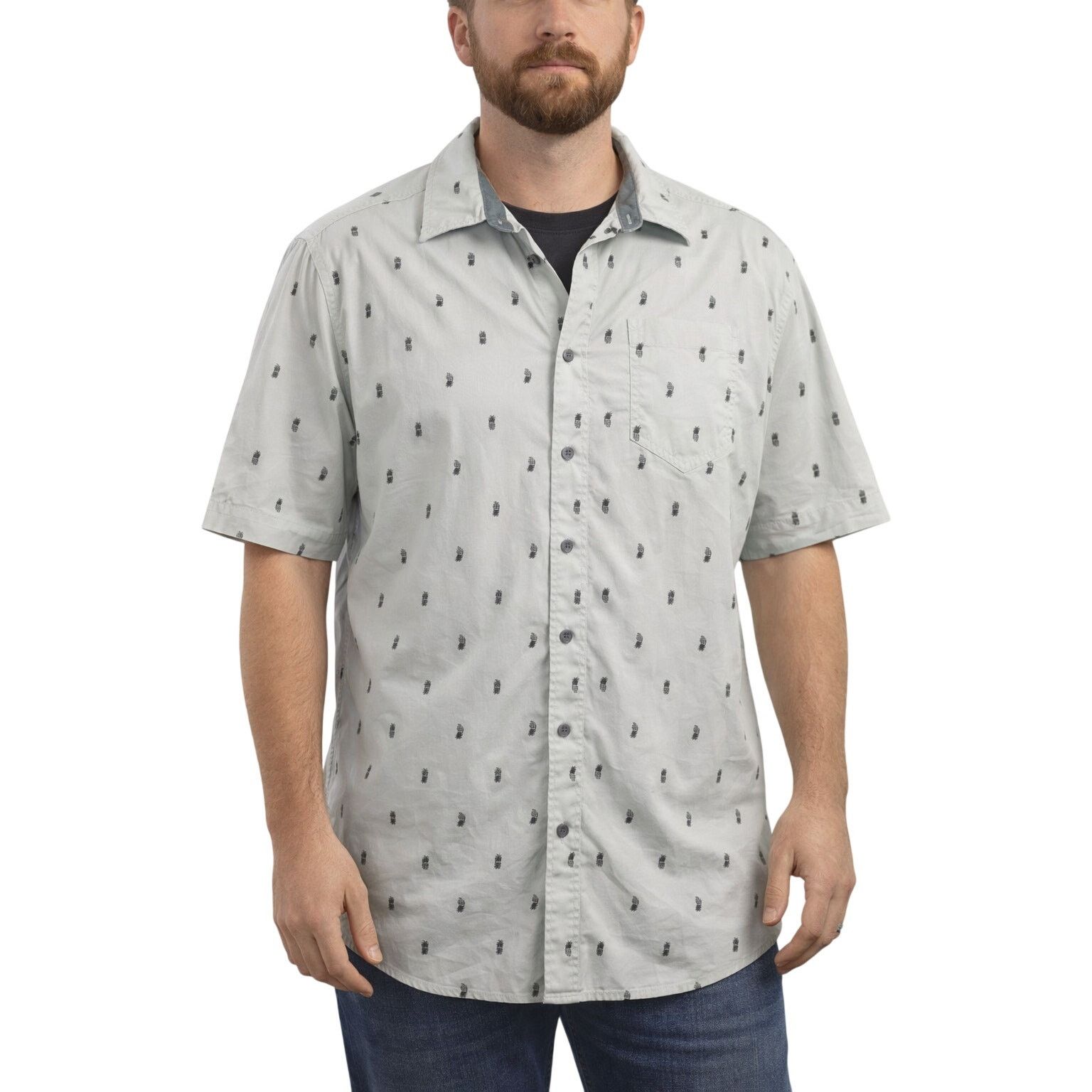 5.11 5.11 Tactical Pineapple Grenade Snap Button Shirt Mens XL Size US XL / EU 56 / 4 - 1 Thumbnail