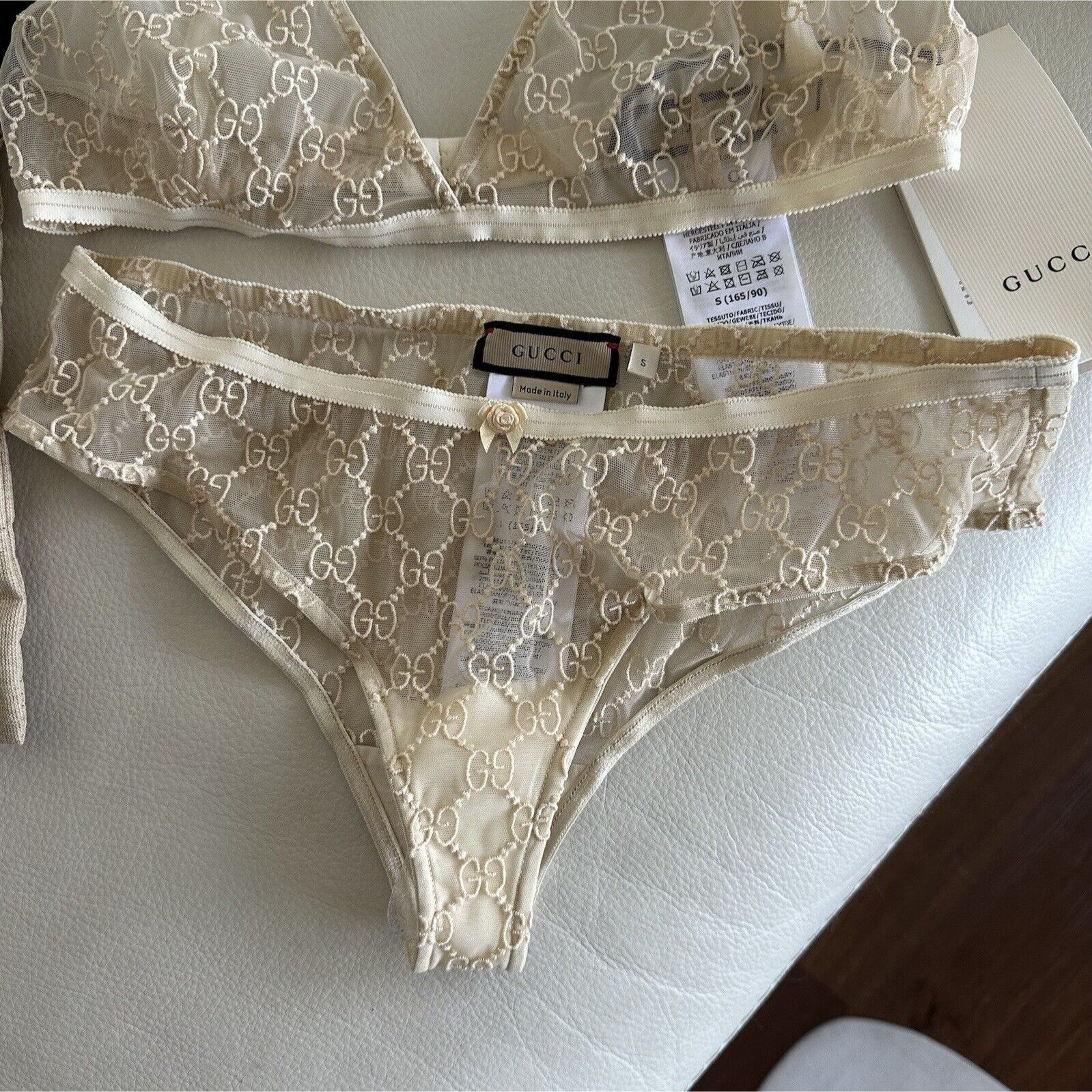 Gucci NWT Gucci Nude Lingerie Set Size S Light Beige 100% Authenti Size S / US 4 / IT 40 - 5 Thumbnail