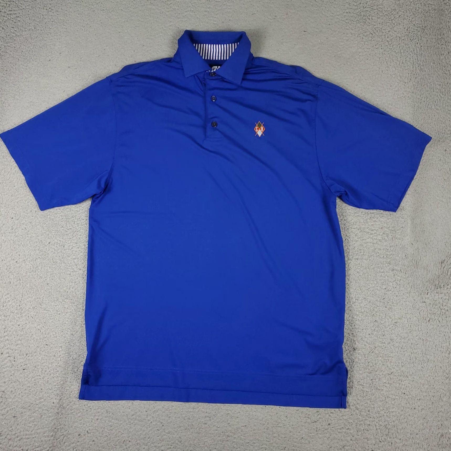 Footjoy FootJoy Polo Shirt Mens M Blue Short Sleeve Golf Shirt Size US M / EU 48-50 / 2 - 2 Thumbnail
