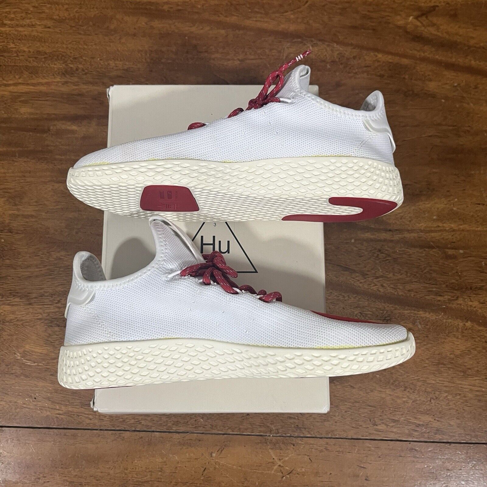 Adidas SZ 5.5, 7 Wmns - adidas HUMAN MADE x Tennis Hu Love Pharell Size US 7 / IT 37 - 3 Thumbnail