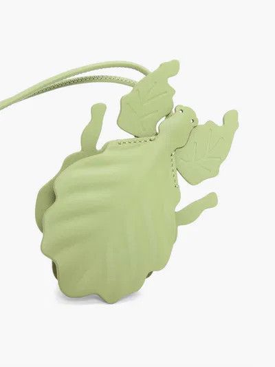 Loewe o1in1g0526 Size: OS / Leather Leaf Insect Charm in Green Size ONE SIZE - 2 Thumbnail