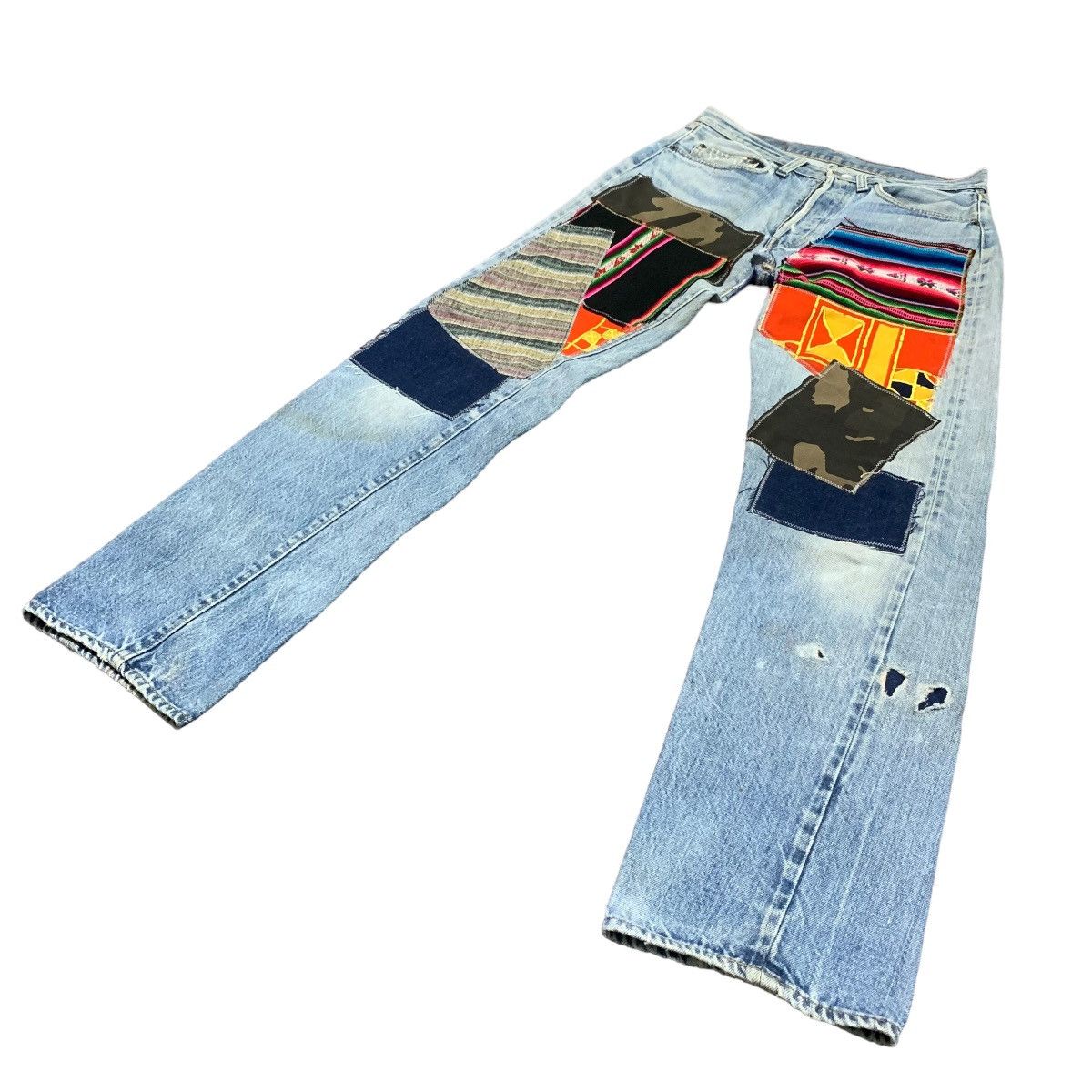 Levi's 70s 501 Levis Red Line Selvedge Jean Size US 32 / EU 48 - 3 Thumbnail