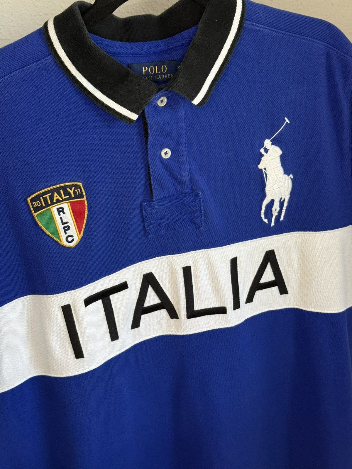 Polo Ralph Lauren Polo Ralph Lauren Italia T-shirt Polo Chief Keef Size US XXL / EU 58 / 5 - 2 Thumbnail