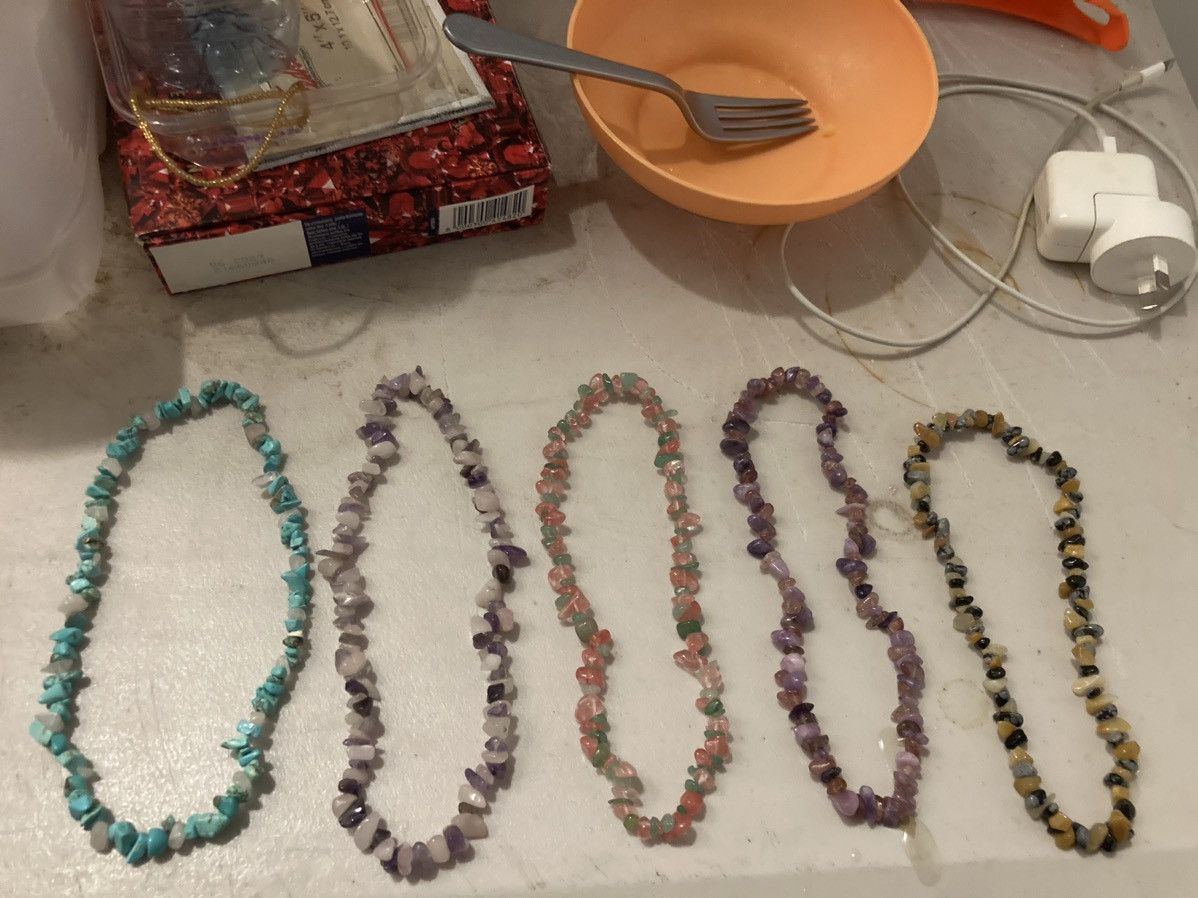 Other Semiprecious chip beaded necklaces Size ONE SIZE - 2 Thumbnail