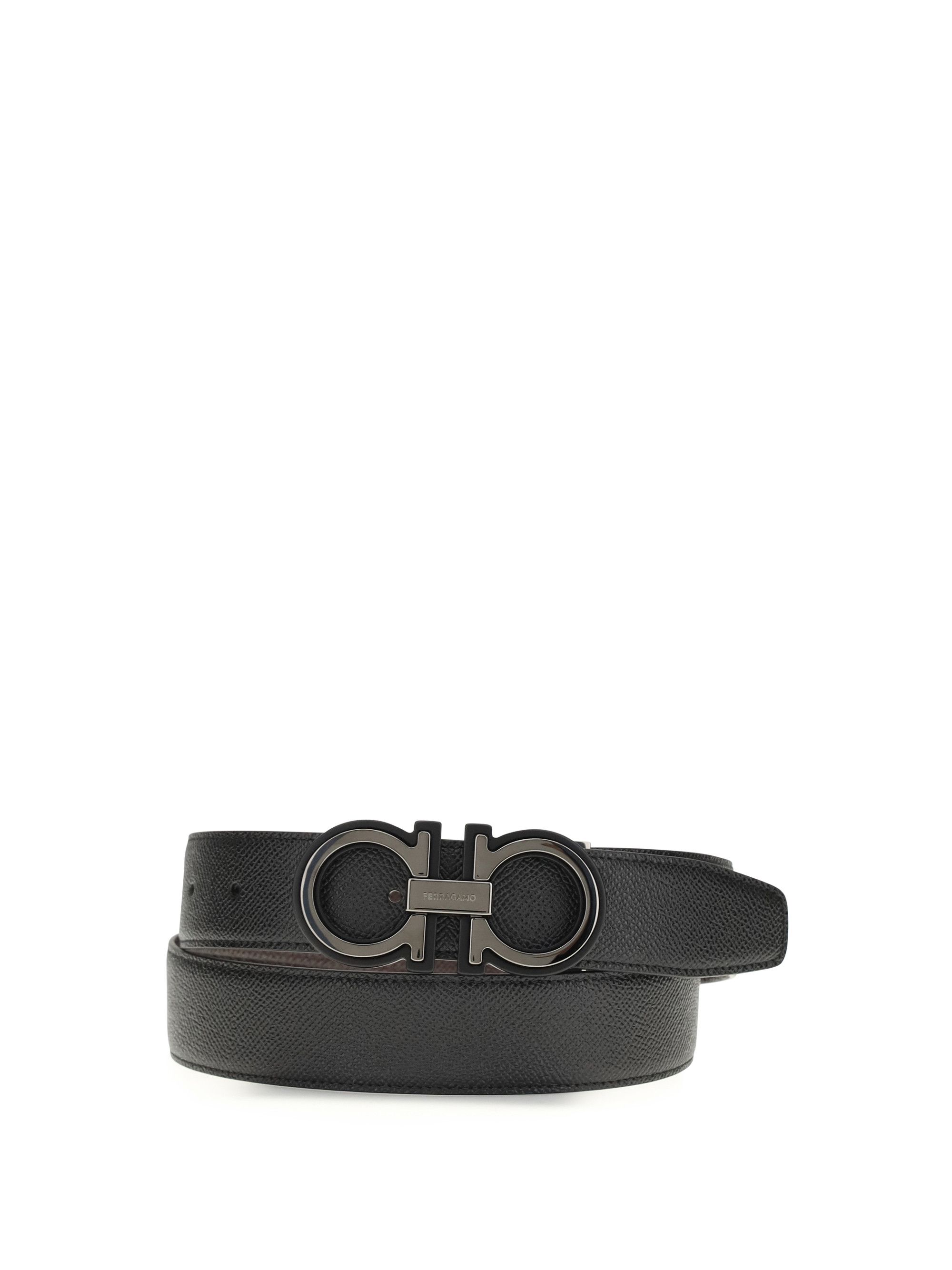 Reversible and adjustable Gancini Belt