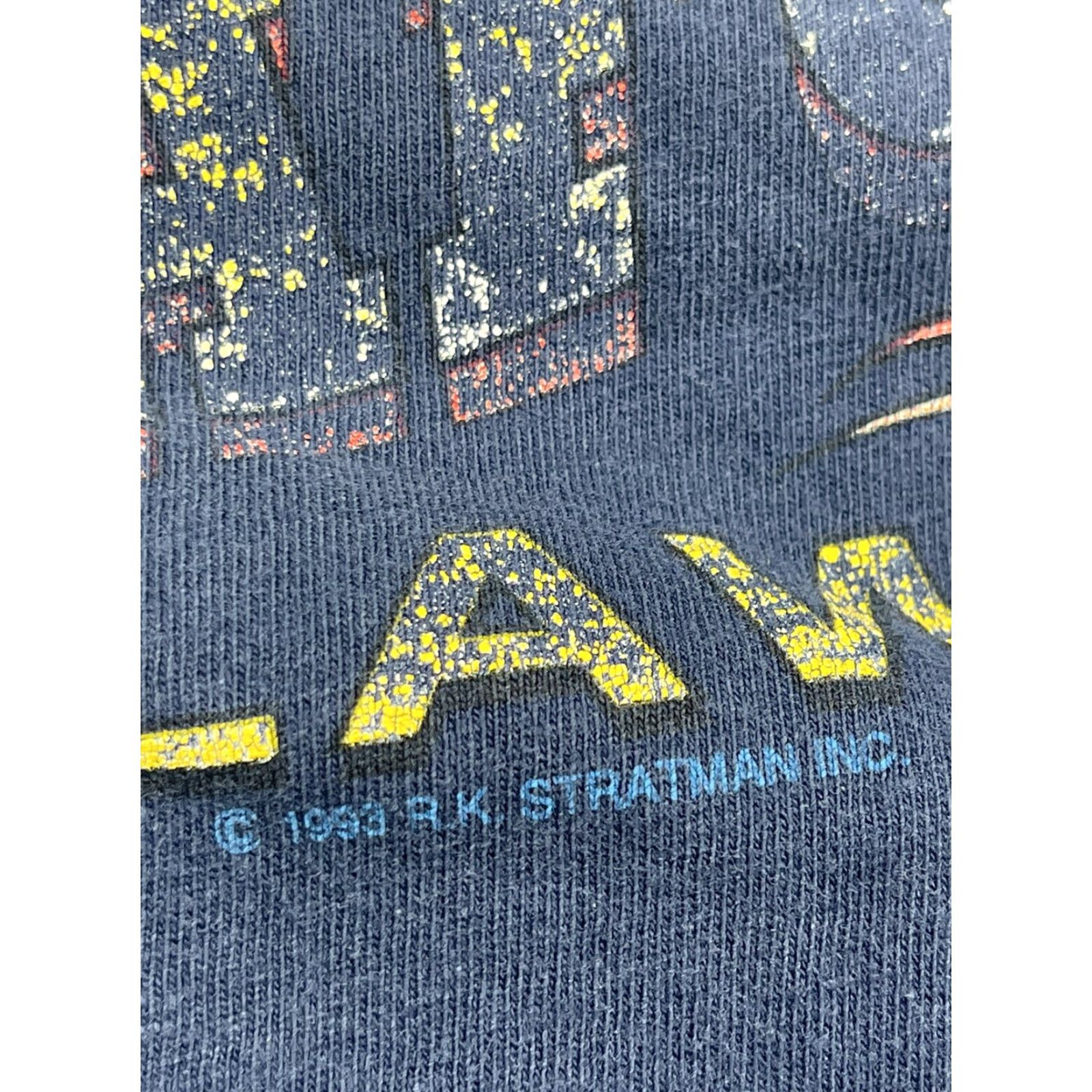 Harley Davidson VINTAGE Harley-Davidson T-Shirt Blue 2XL 90s Fat Boy Delaware USA Crew Neck Short Sleeve Double-Sided Men, Logo Shirt Size US XXL / EU 58 / 5 - 6 Thumbnail