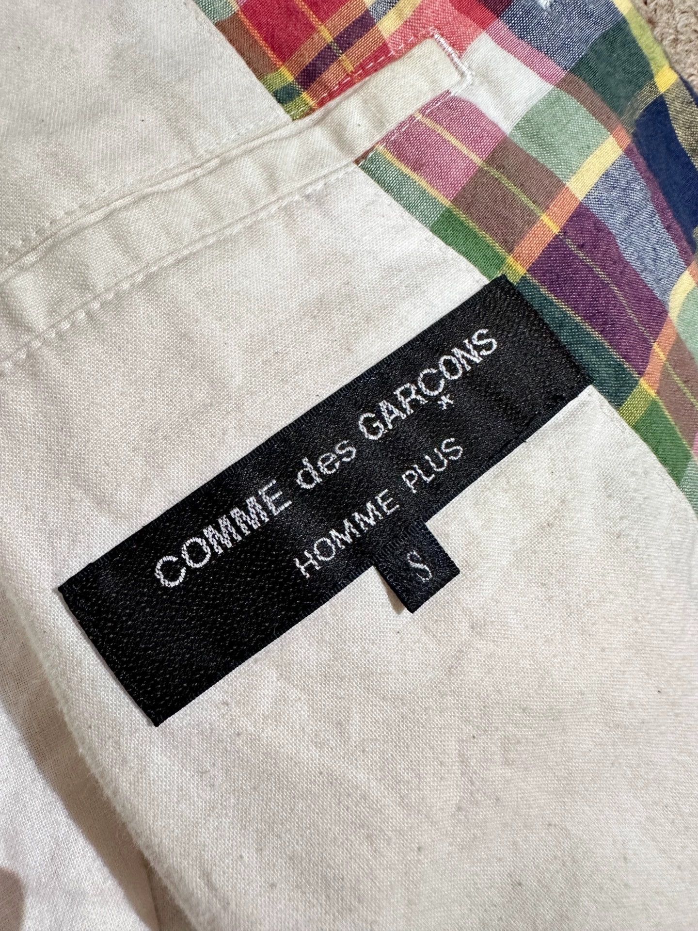 Comme des Garcons COMME des GARCONS 08ss Color Check Jacket Size US S / EU 44-46 / 1 - 5 Thumbnail