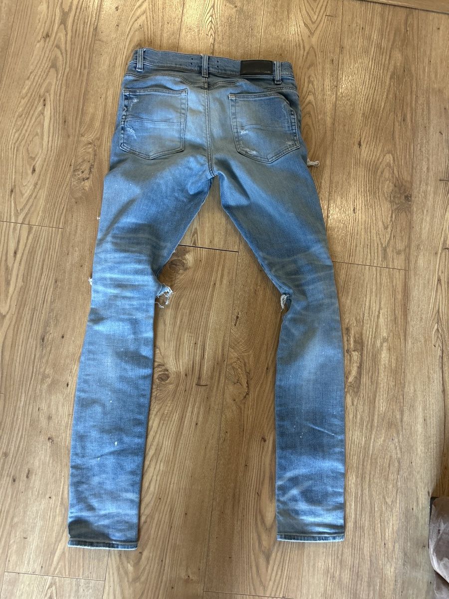 Amiri amiri ss18 blue art patch jeans Size US 32 / EU 48 - 5 Thumbnail