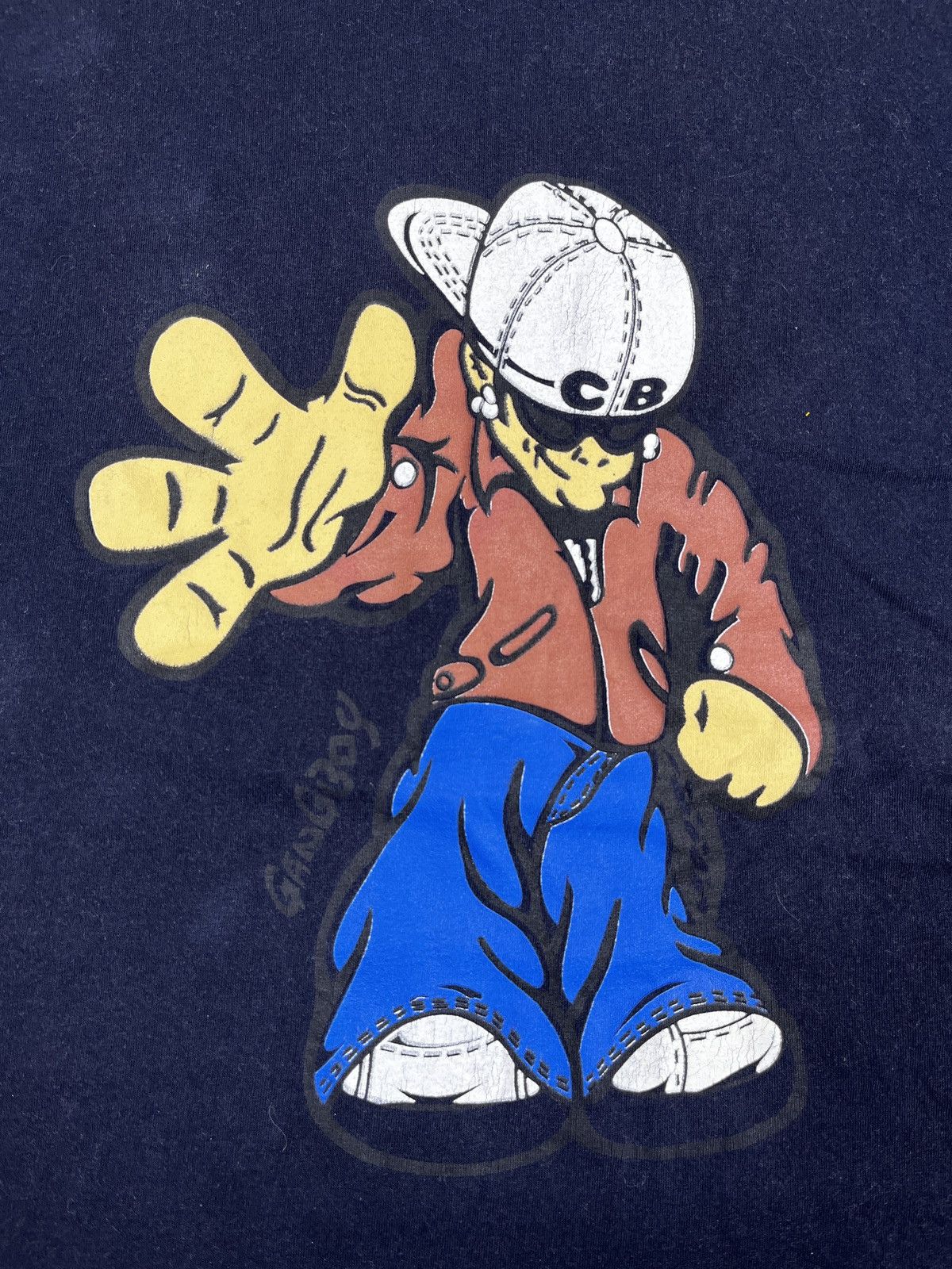 Band Tees Intake Y2K GANGBOY hooded faded big logo tee S Size US S / EU 44-46 / 1 - 4 Thumbnail