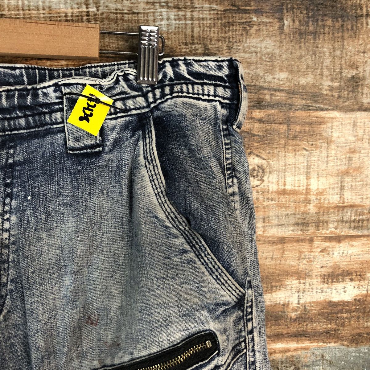 Japanese Brand Japanese Brand vintage Blue Denim Joggers Pants #A2128 Size US 34 / EU 50 - 8 Thumbnail