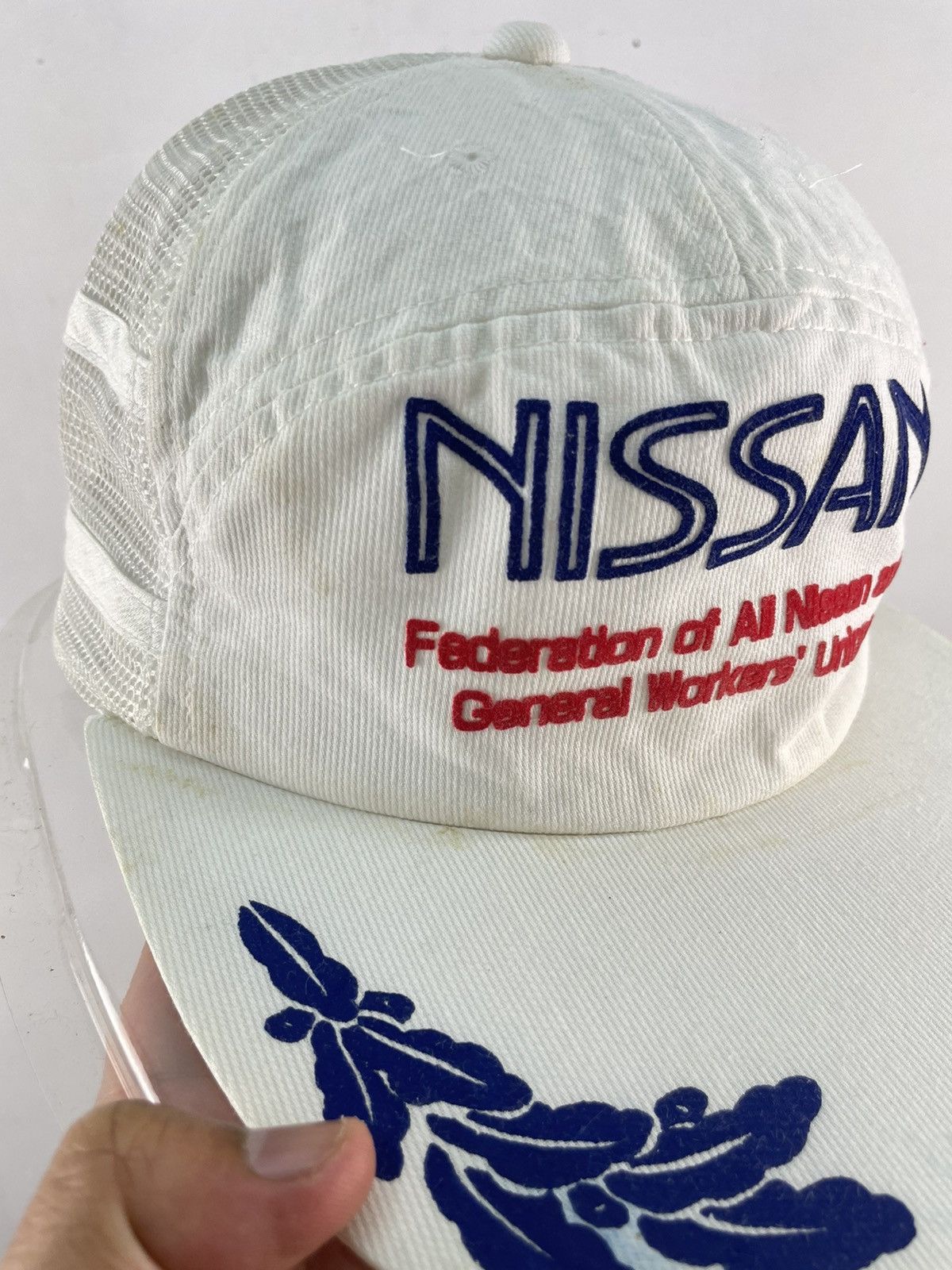 Sports Specialties Vintage 90s Nissan Hat Nismo Trucker Cap JDM Motorsport Size ONE SIZE - 4 Thumbnail