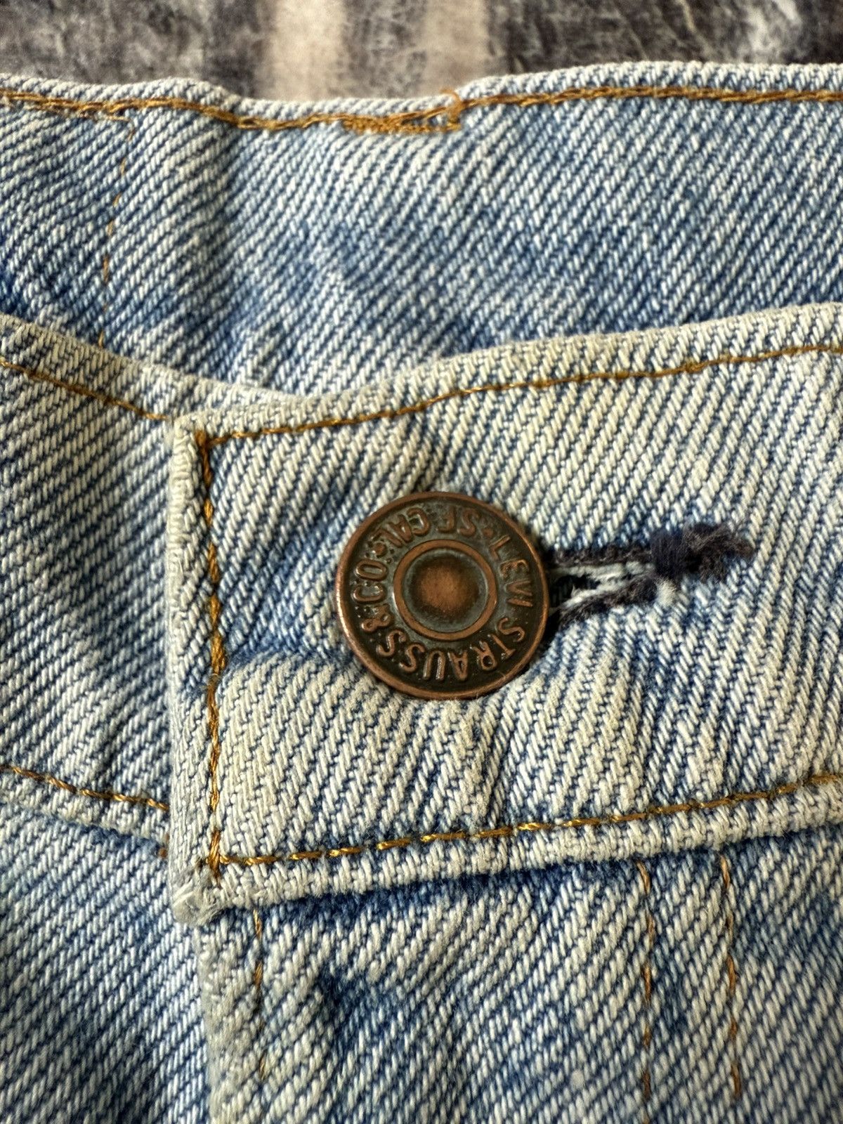 Levi's 70s Vintage Levis 517 Talon Zipper Flared Bootcut Jeans Size US 29 - 21 Thumbnail