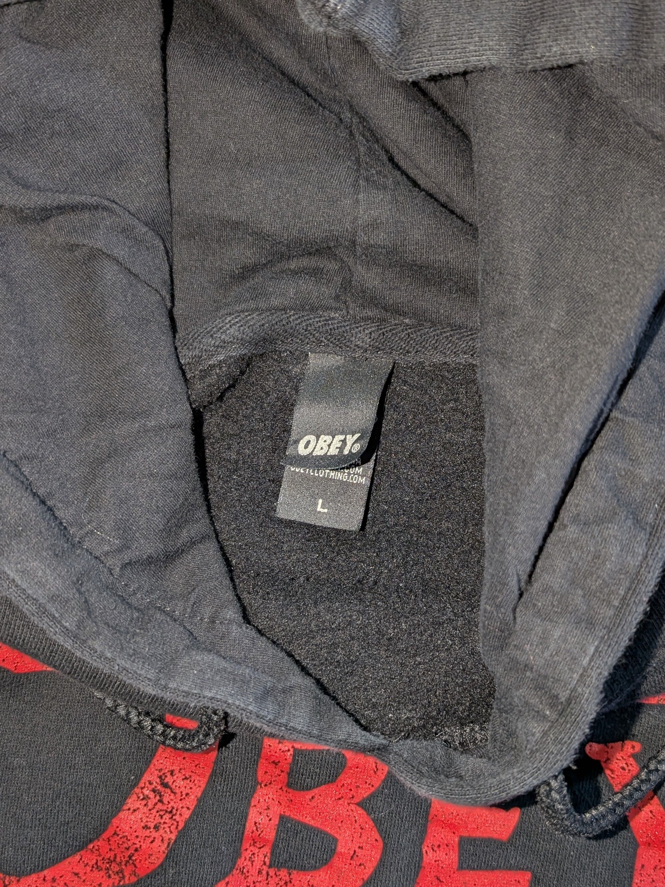 Obey Original Obey All City script hoodie - SIZE L Size US L / EU 52-54 / 3 - 3 Thumbnail