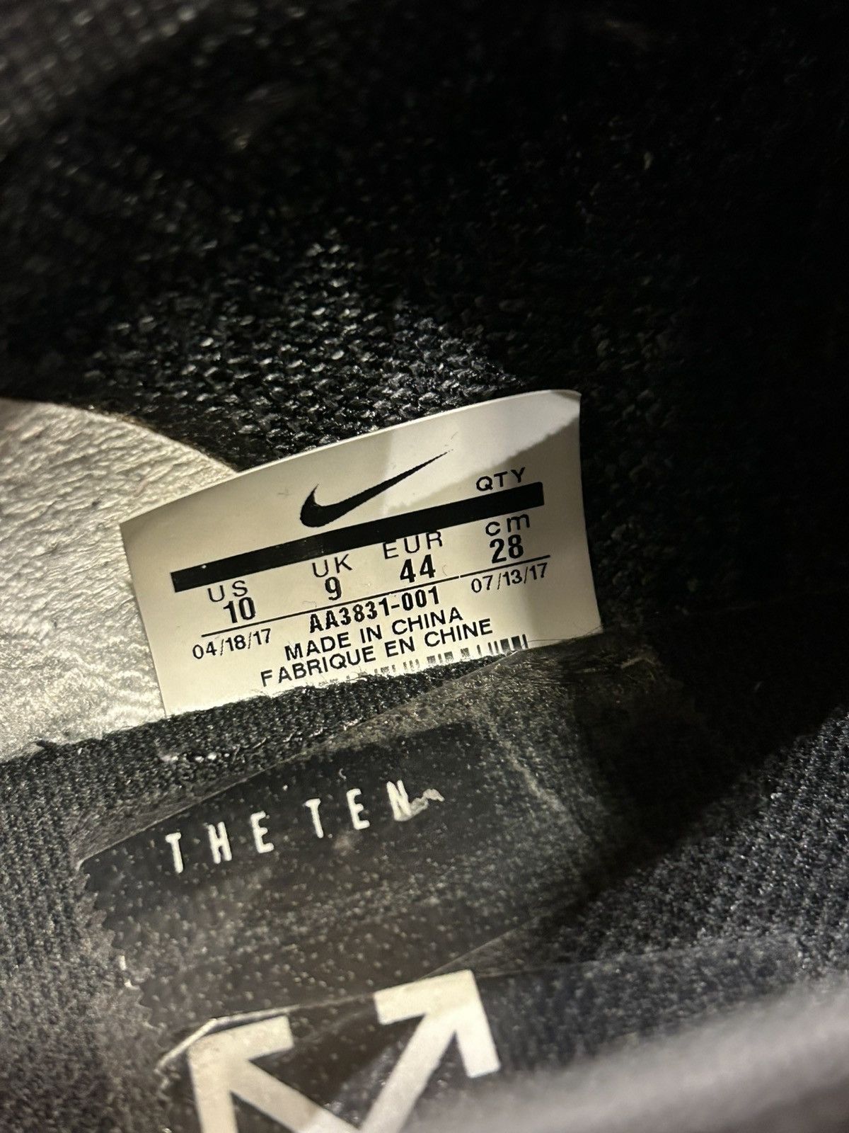 Nike × Off-White Off-White X Nike Vapormax Size US 10 / EU 43 - 6 Thumbnail