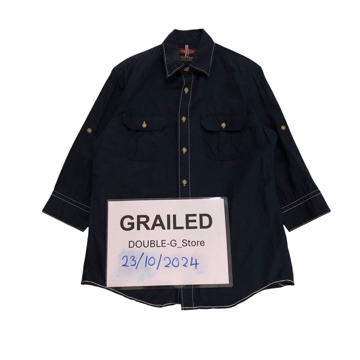 Japanese Brand × Vintage 📌Vintage Bowling Shirt Ball Button Size US M / EU 48-50 / 2 - 1 Thumbnail