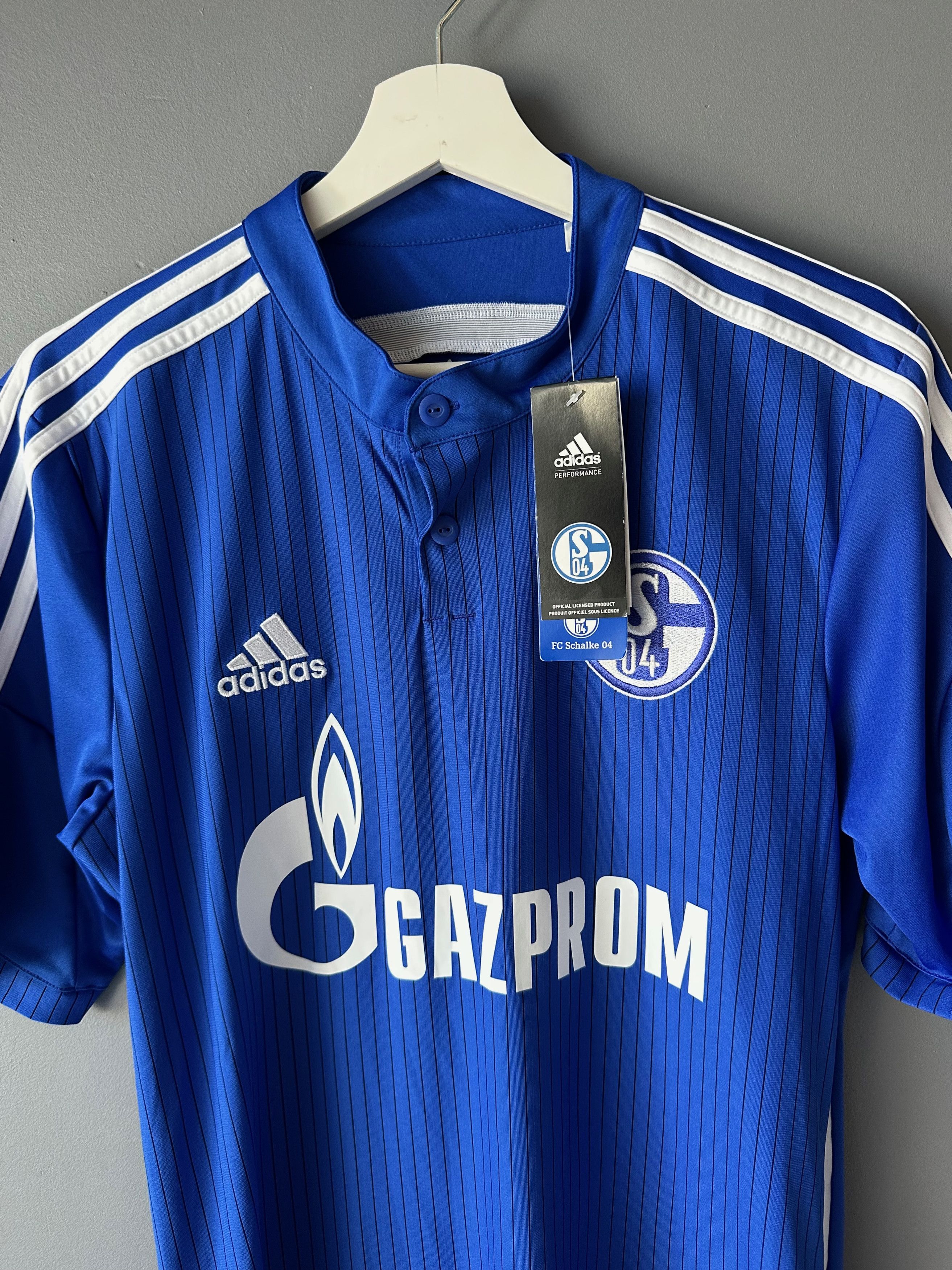 Adidas 2014 Adidas Schalke 04 Soccer Home Jersey Football Size US M / EU 48-50 / 2 - 3 Thumbnail