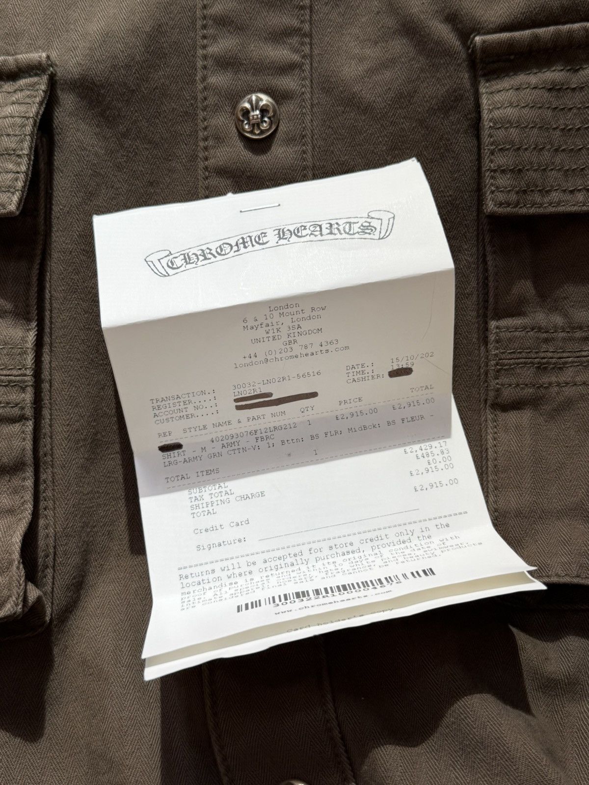 Chrome Hearts Chrome Hearts Fleur Patch Work Dog Jacket Size US L / EU 52-54 / 3 - 2 Thumbnail
