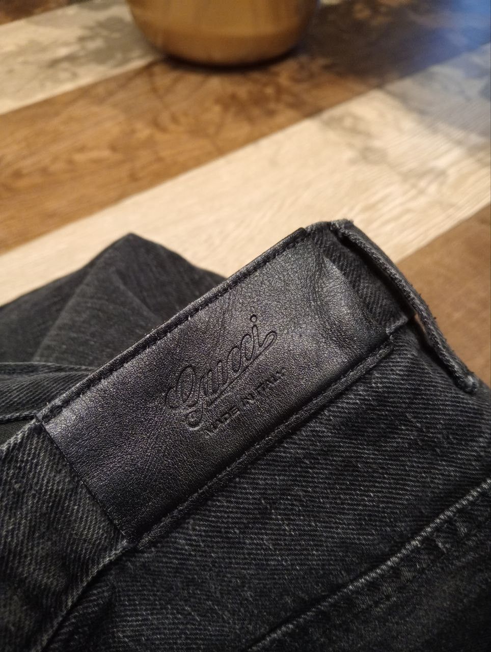 Gucci LUXURY GUCCI BLACK JEANS - SIZE 50 Size US 37 - 12 Thumbnail