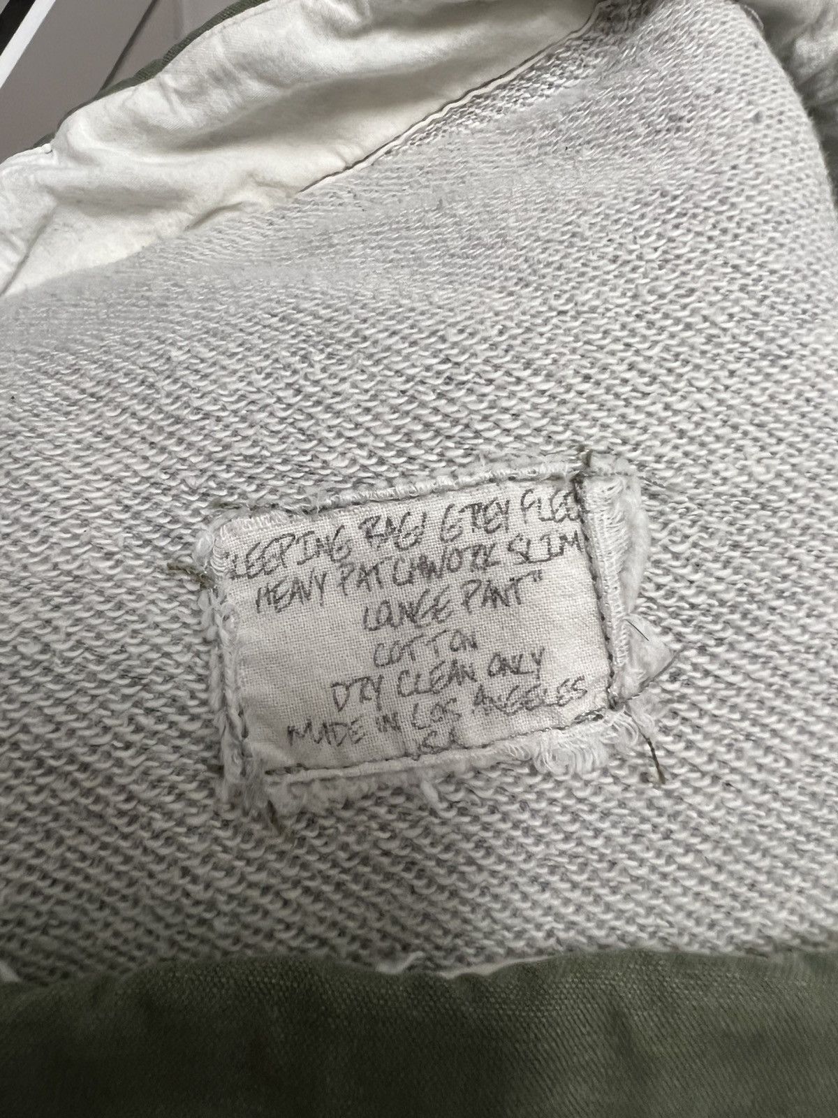 Rare Greg lauren patchwork lounge trousers size 3
