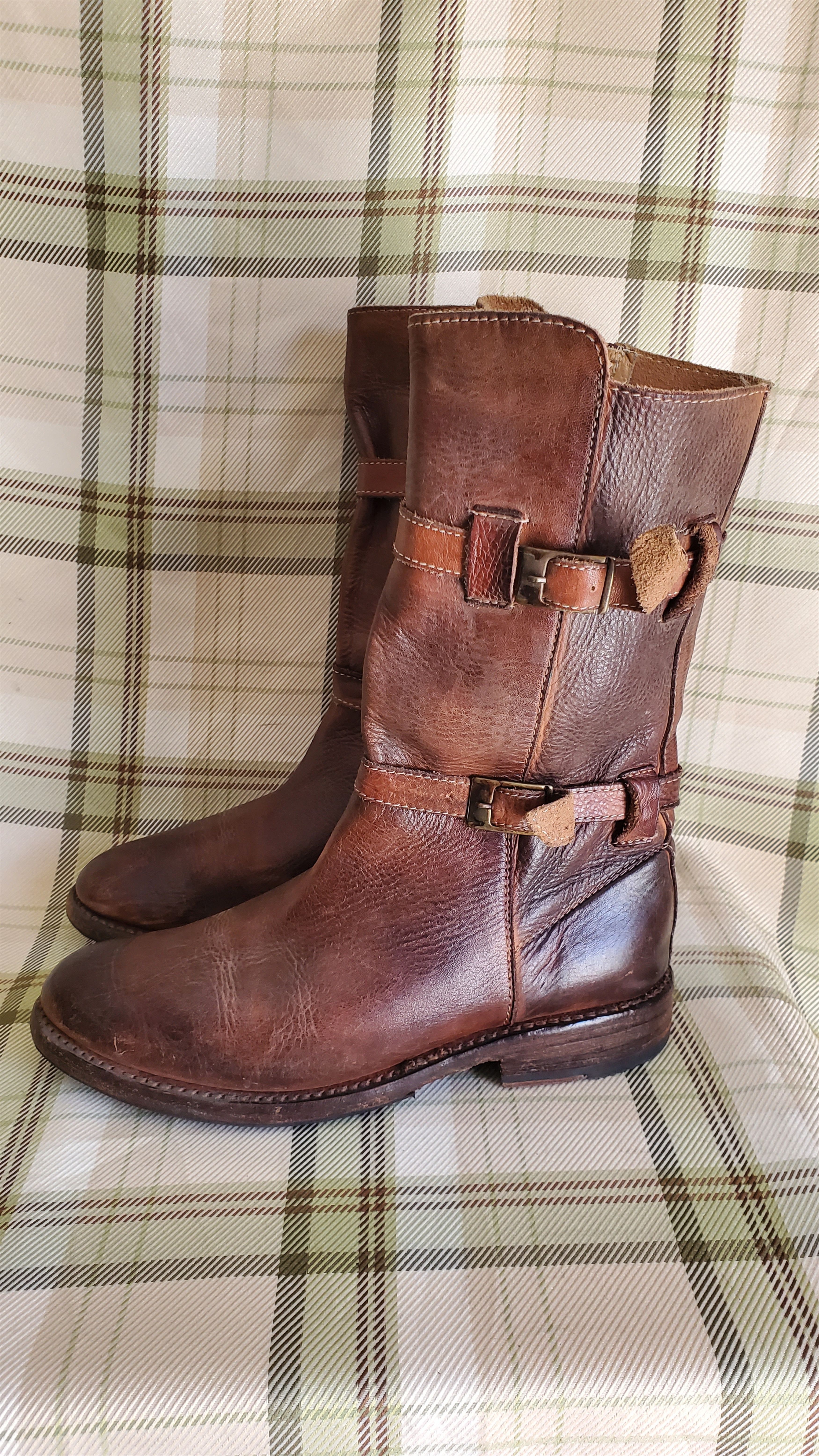 Bed Stu Bed Stu Ankle Pull On Knee Boots Size US 6 / IT 36 - 1 Thumbnail